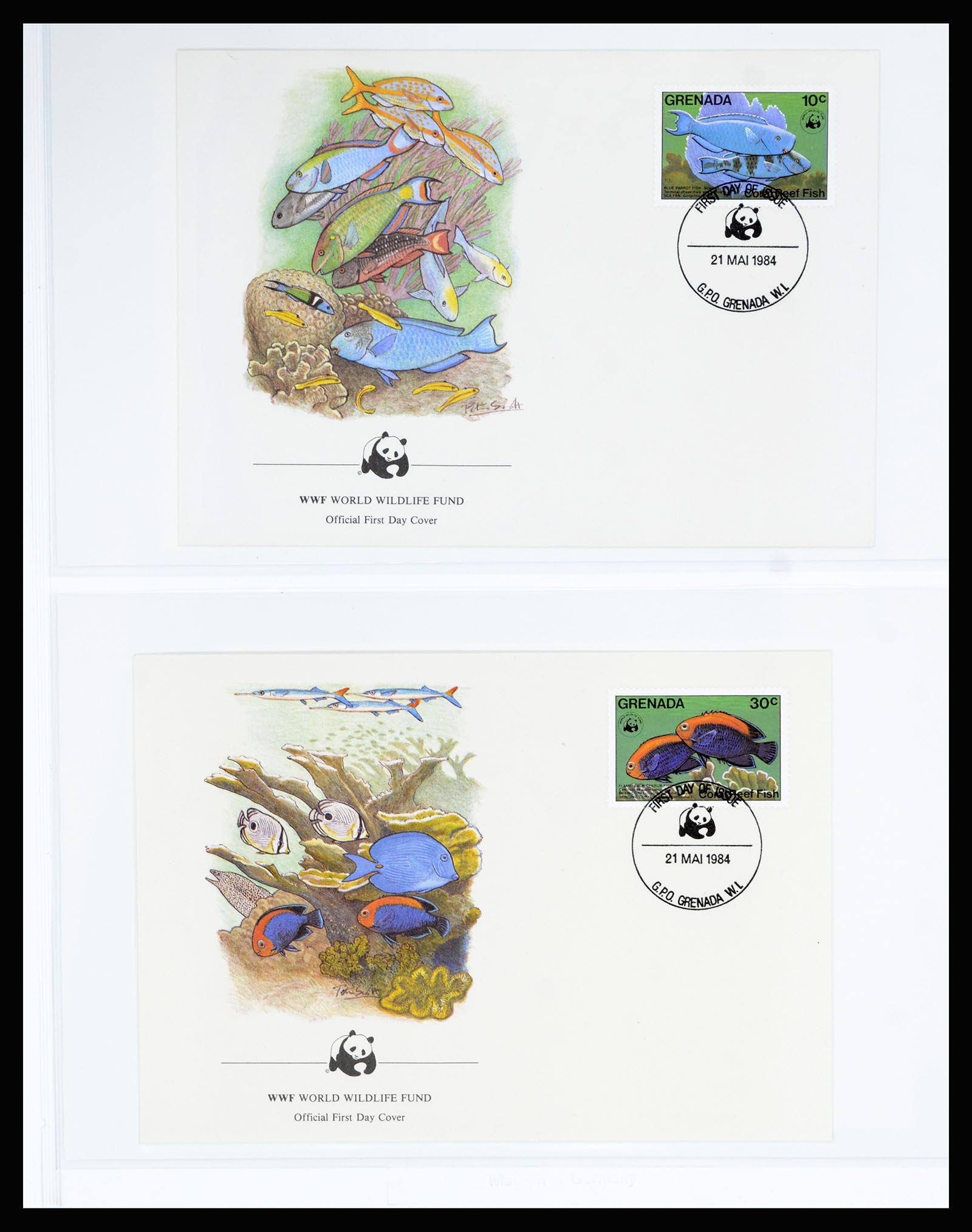 36979 175 - Postzegelverzameling 36979 Grenada 1861-1986.