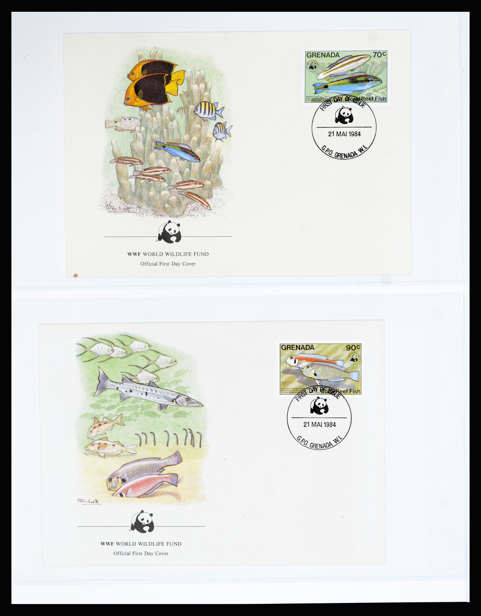 36979 176 - Postzegelverzameling 36979 Grenada 1861-1986.