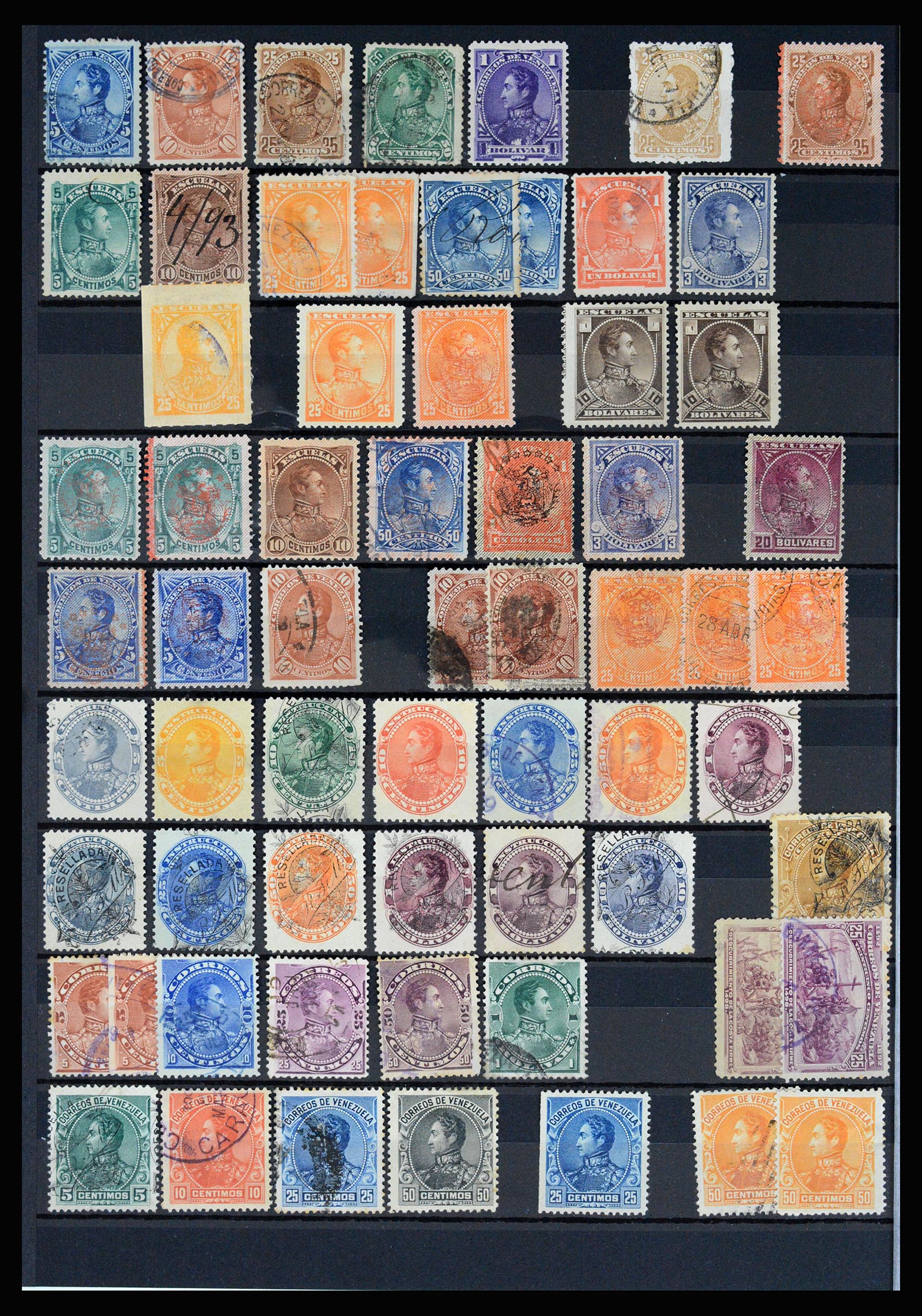 36987 002 - Postzegelverzameling 36987 Venezuela 1860-1995.