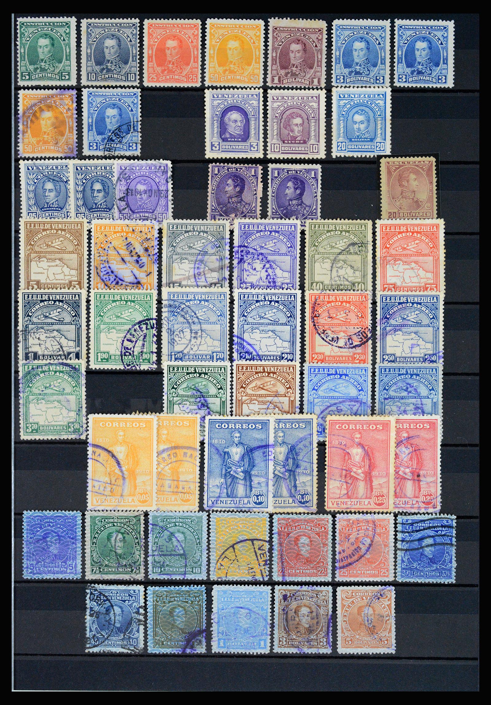 36987 005 - Stamp collection 36987 Venezuela 1860-1995.
