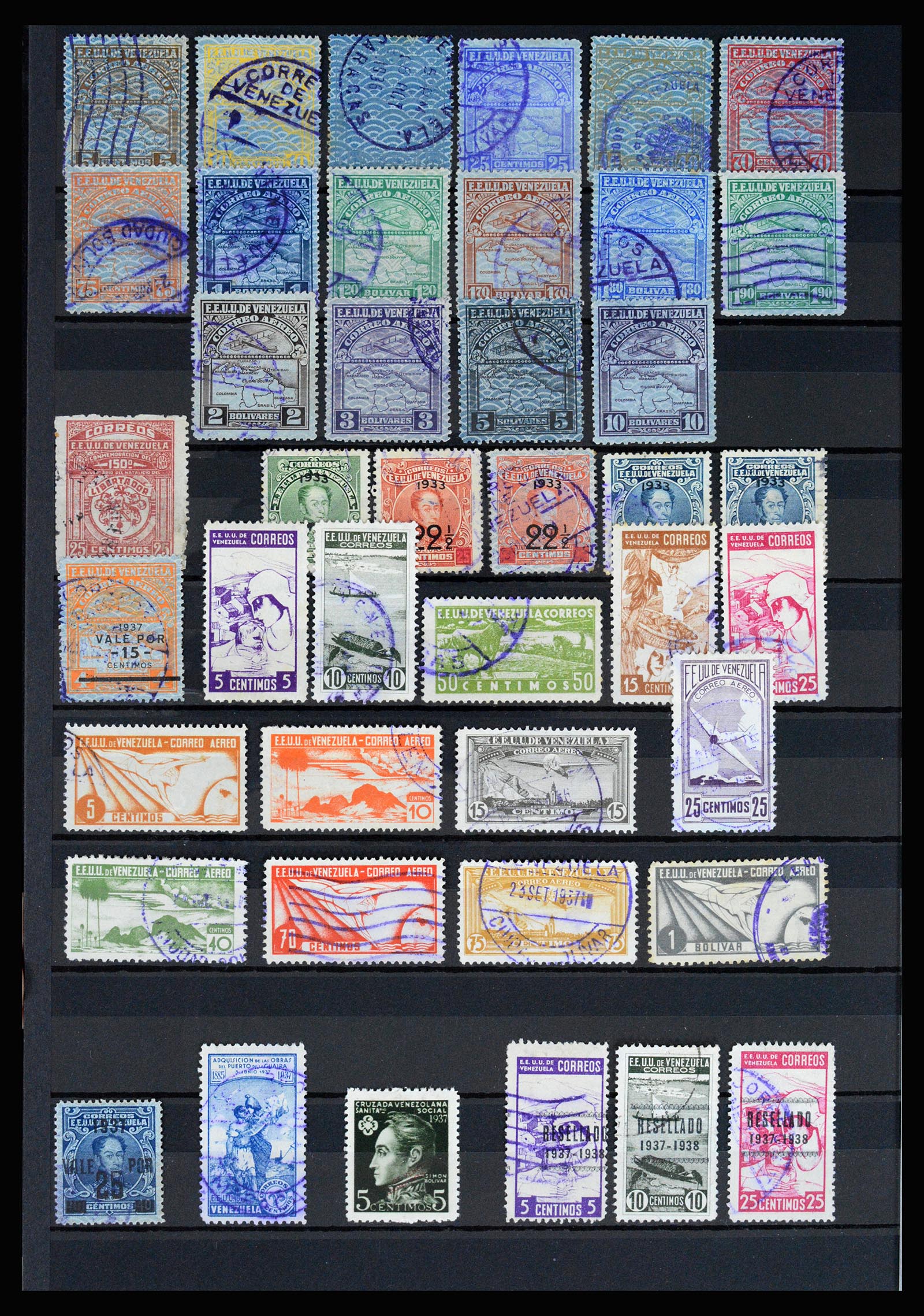 36987 006 - Postzegelverzameling 36987 Venezuela 1860-1995.