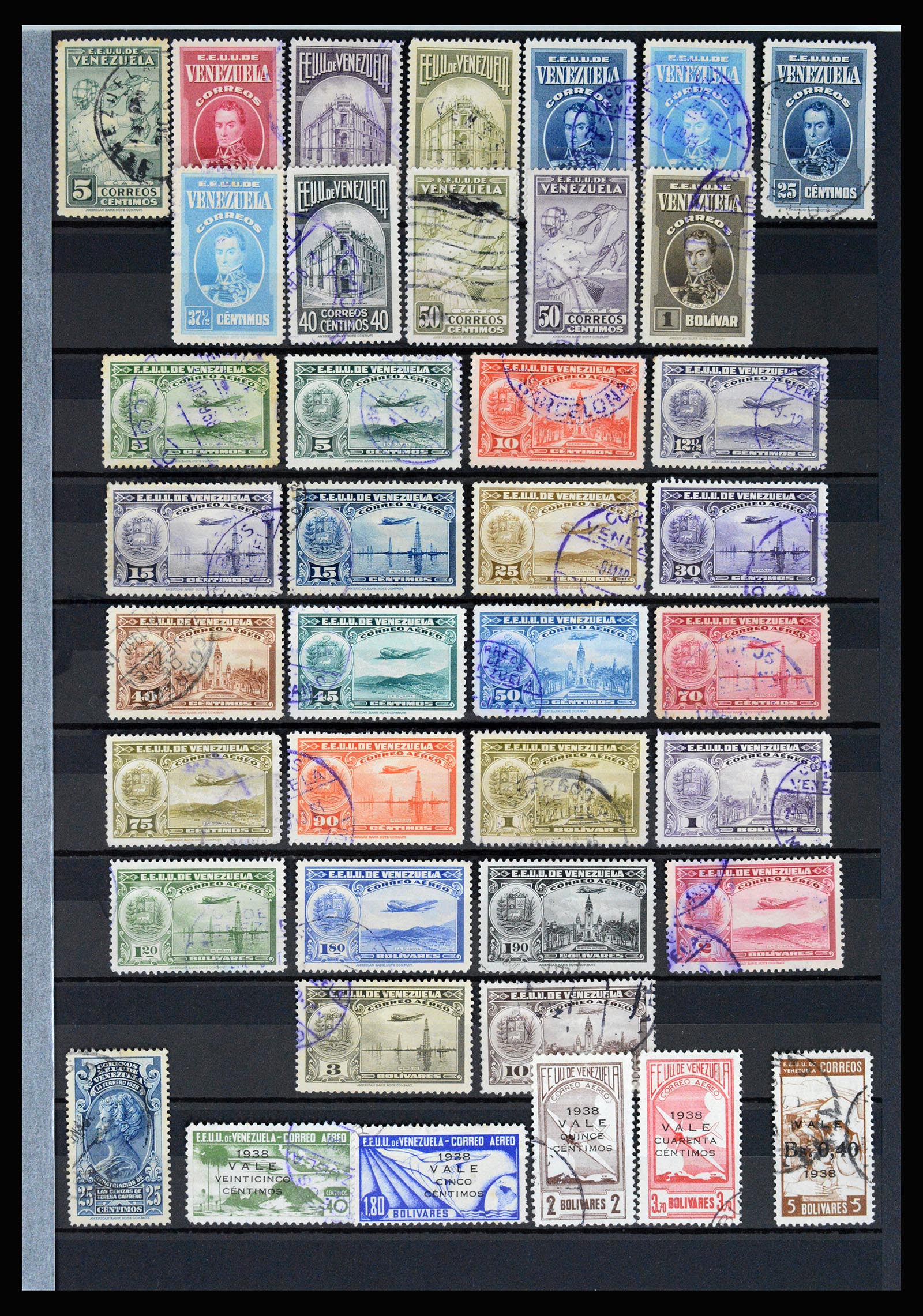 36987 007 - Postzegelverzameling 36987 Venezuela 1860-1995.