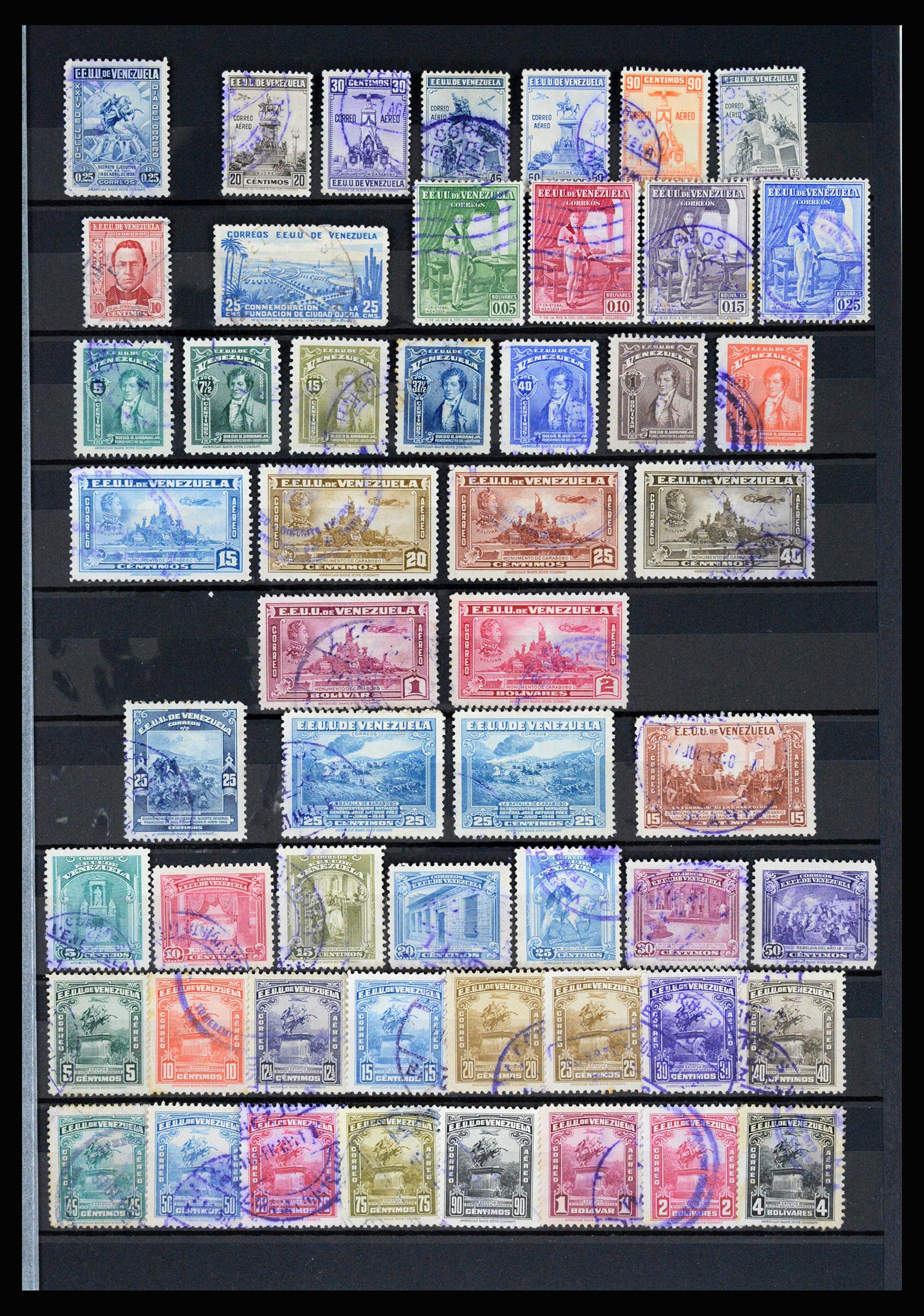 36987 009 - Postzegelverzameling 36987 Venezuela 1860-1995.