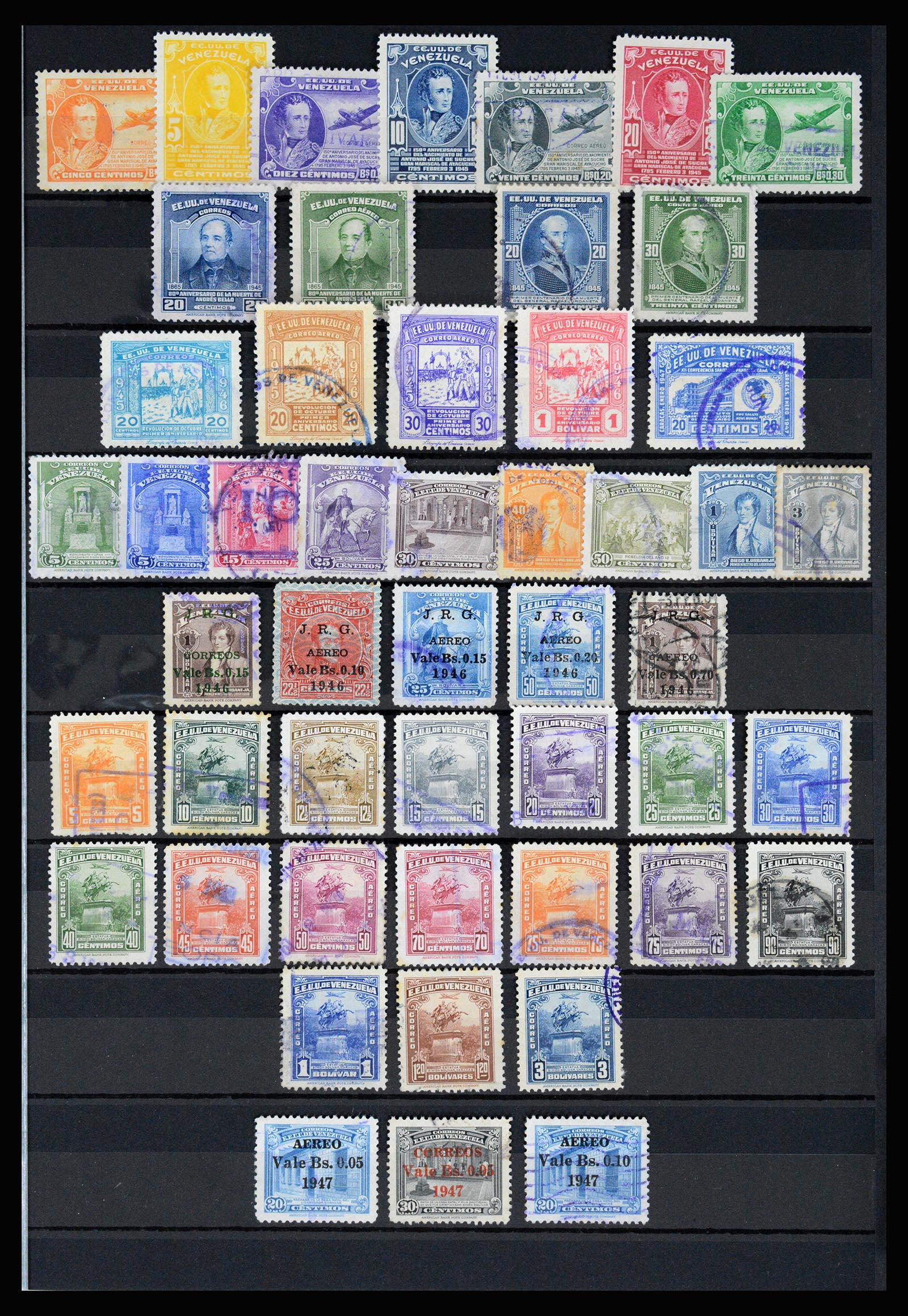 36987 011 - Stamp collection 36987 Venezuela 1860-1995.