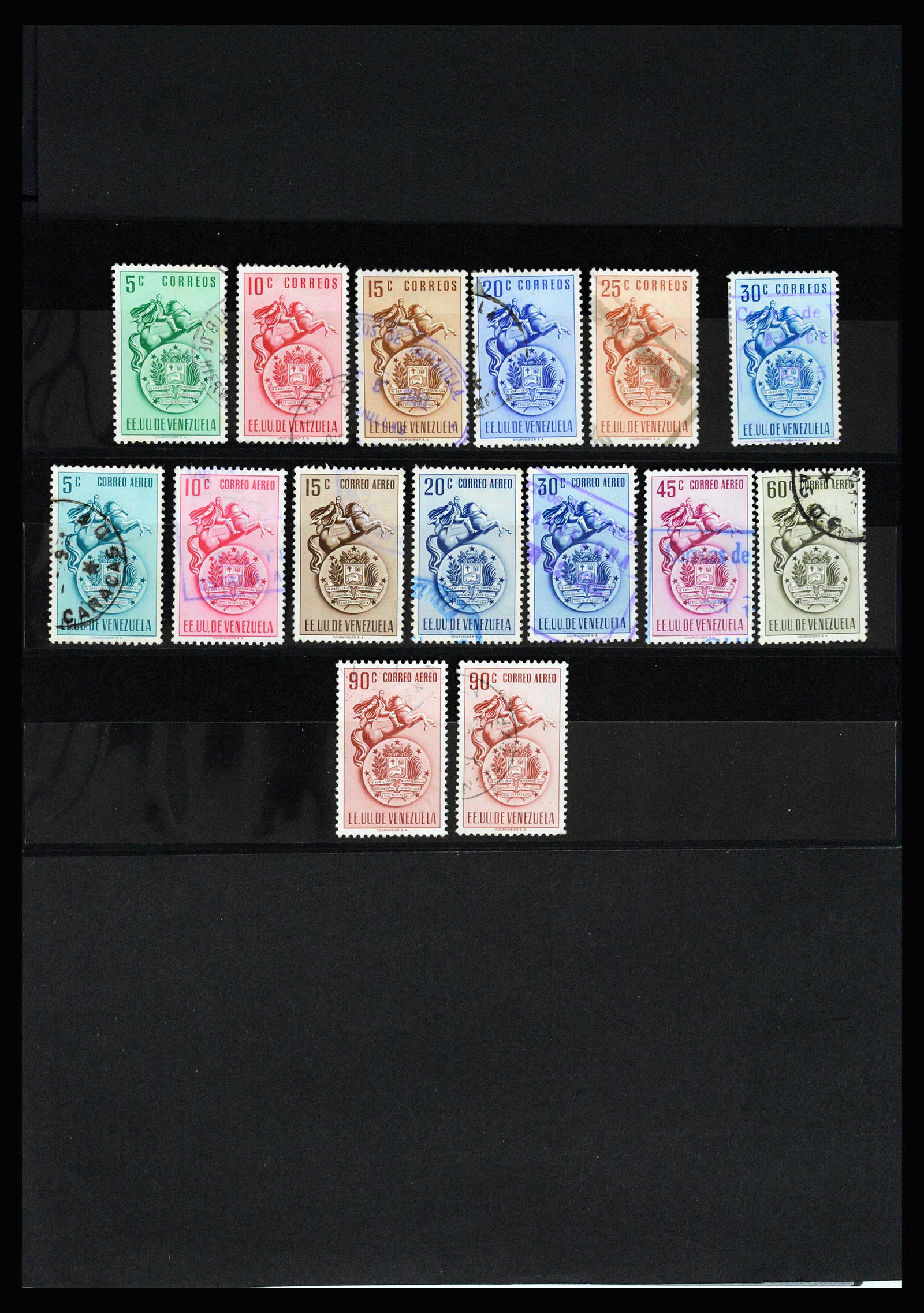 36987 015 - Stamp collection 36987 Venezuela 1860-1995.