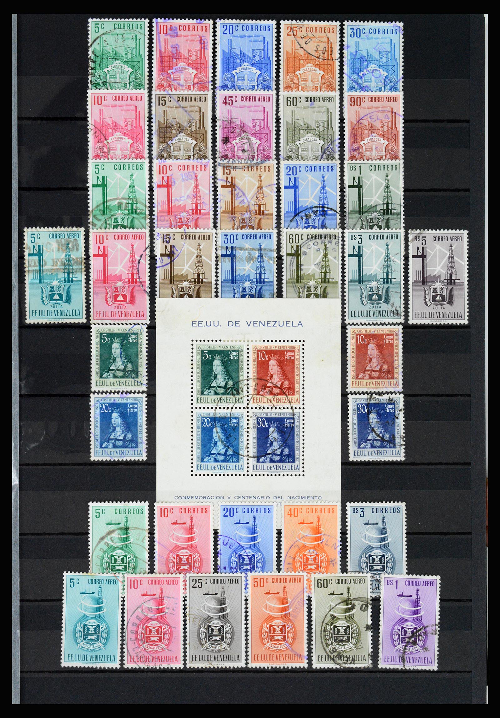 36987 016 - Stamp collection 36987 Venezuela 1860-1995.