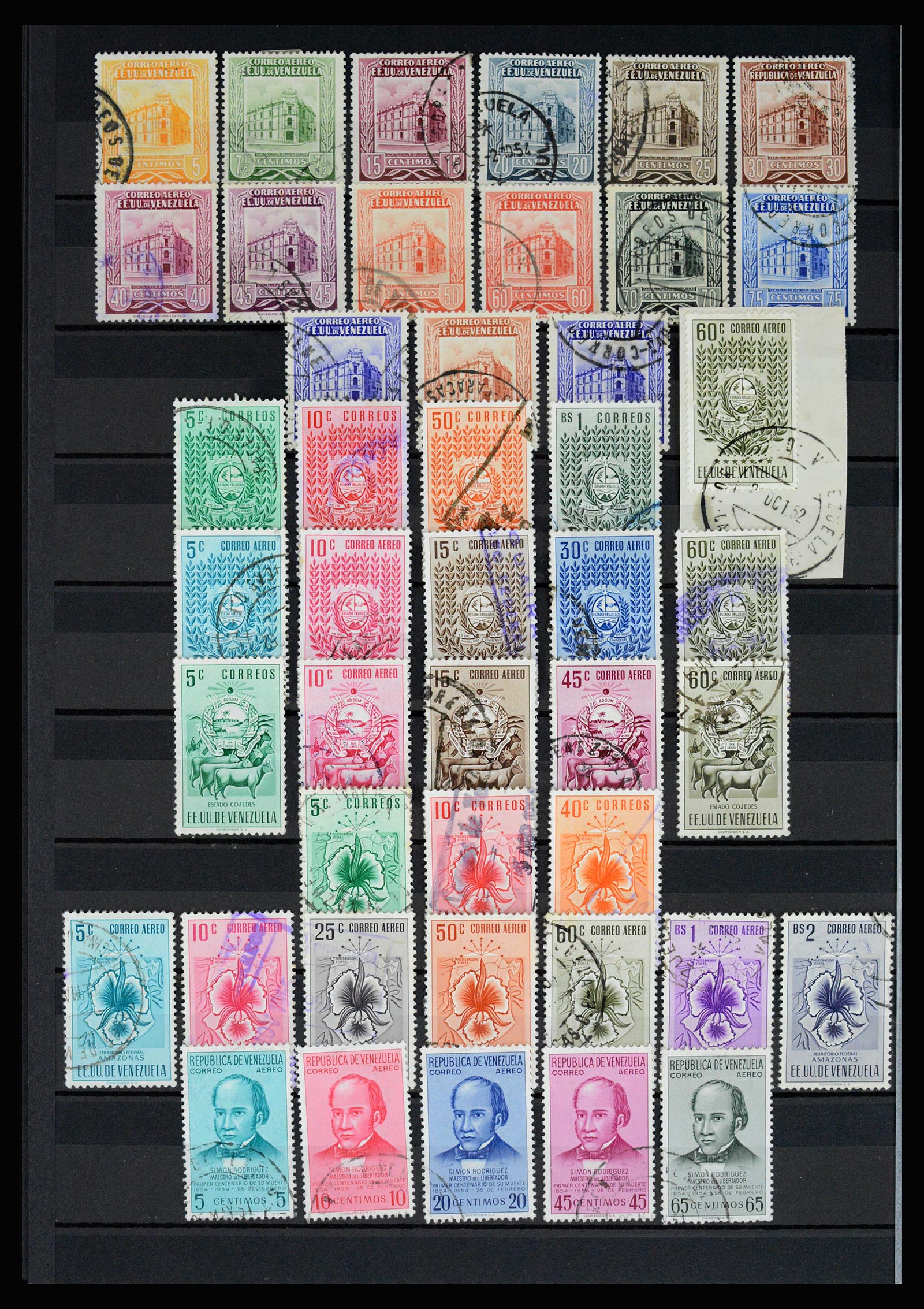 36987 021 - Postzegelverzameling 36987 Venezuela 1860-1995.