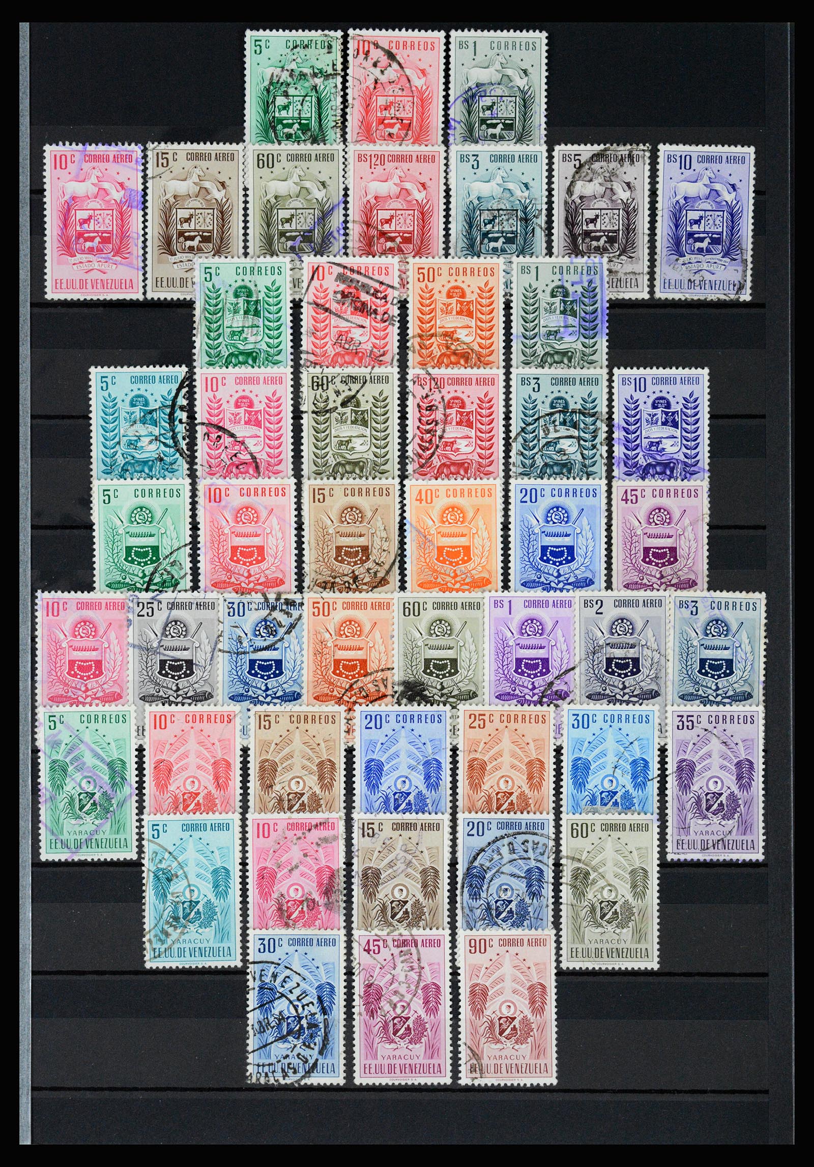 36987 022 - Postzegelverzameling 36987 Venezuela 1860-1995.