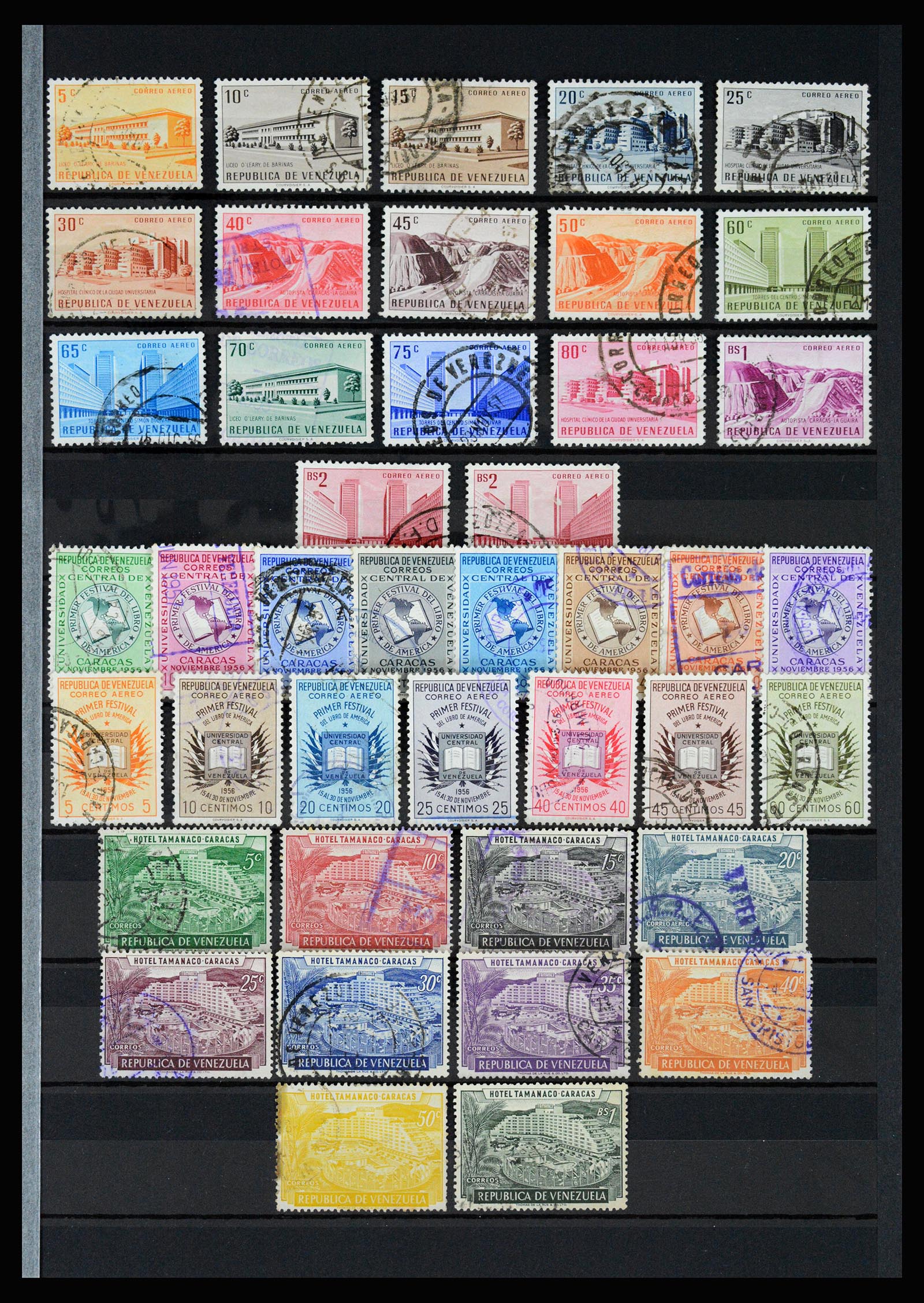 36987 024 - Postzegelverzameling 36987 Venezuela 1860-1995.
