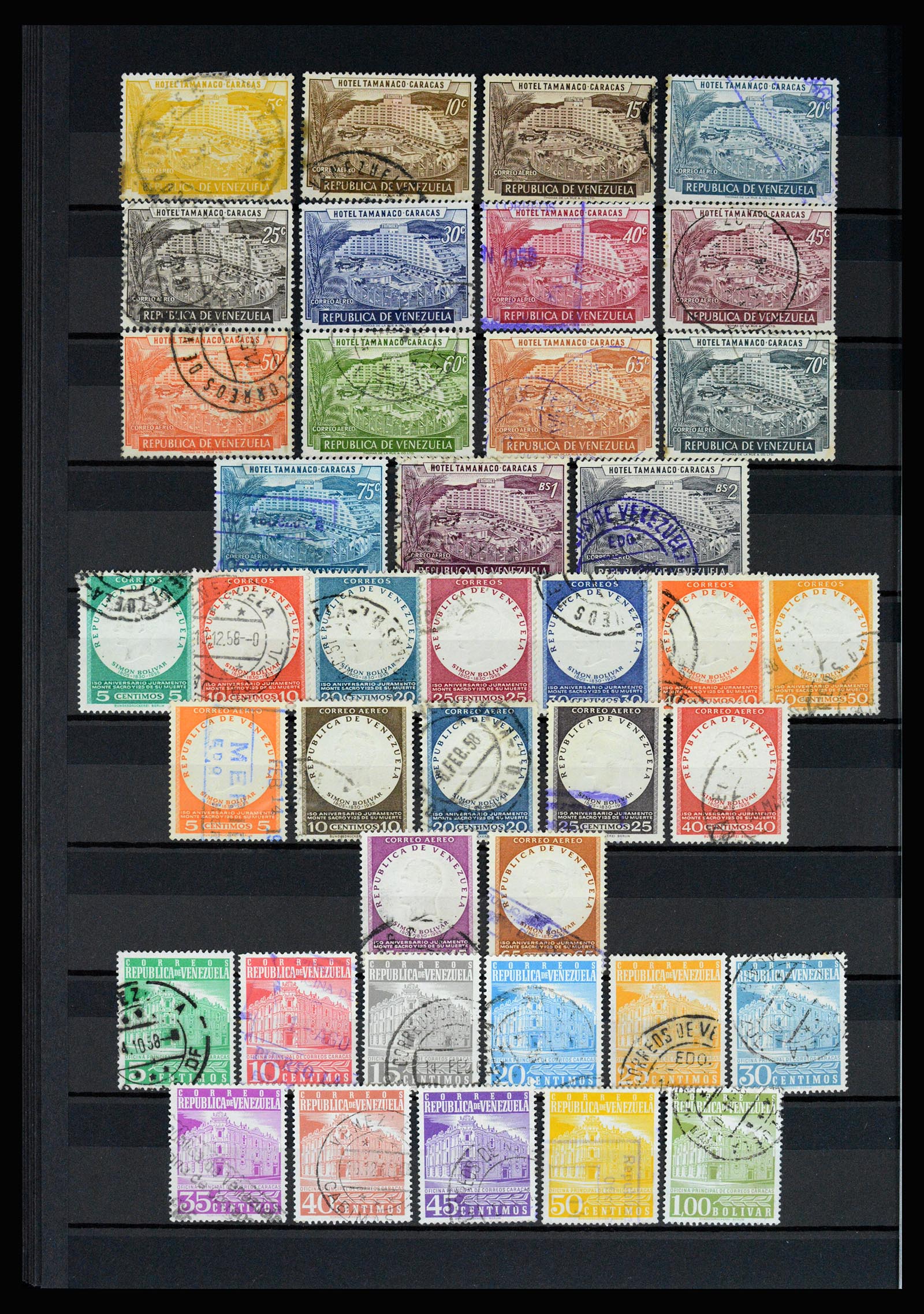 36987 025 - Postzegelverzameling 36987 Venezuela 1860-1995.