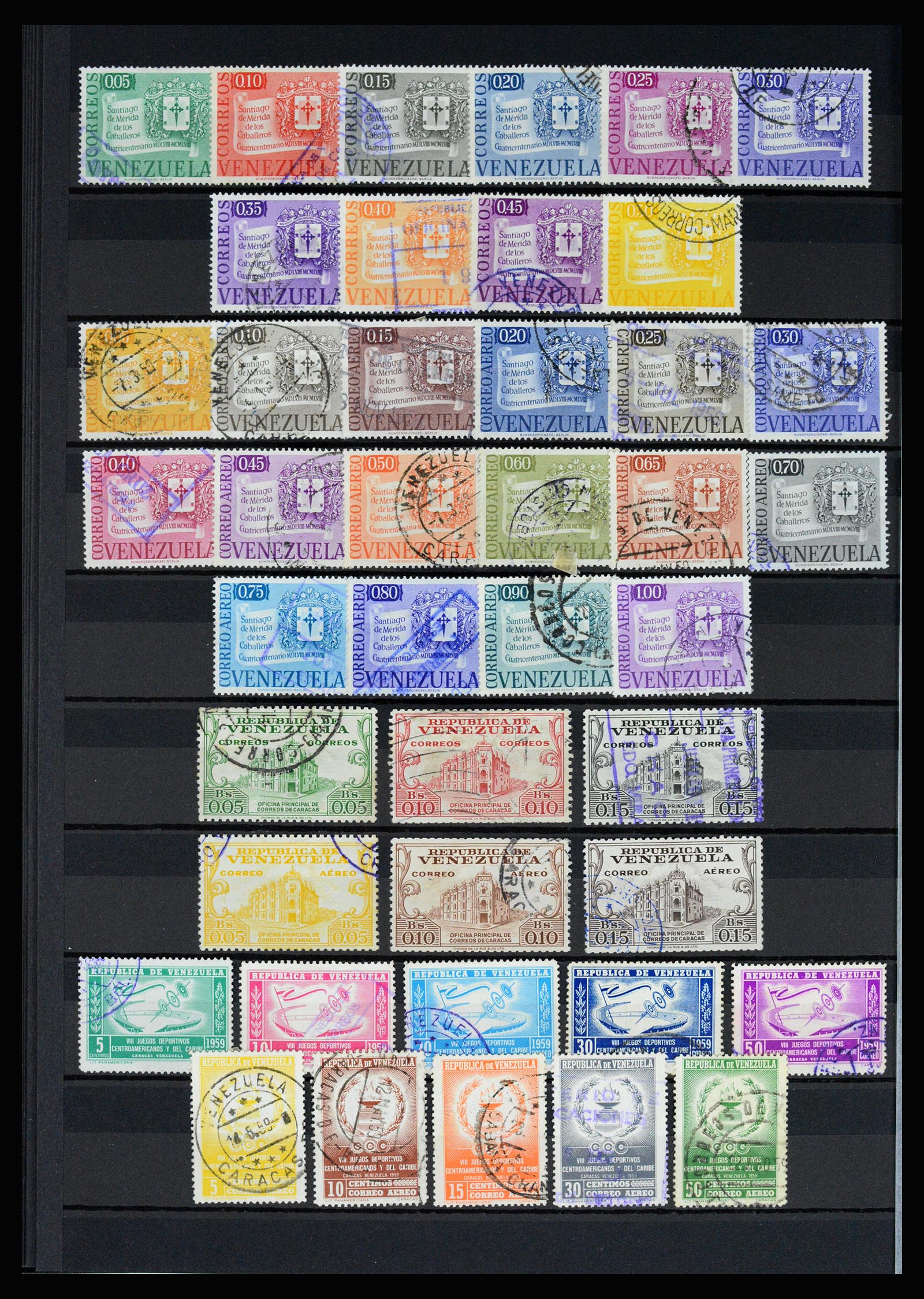 36987 027 - Postzegelverzameling 36987 Venezuela 1860-1995.
