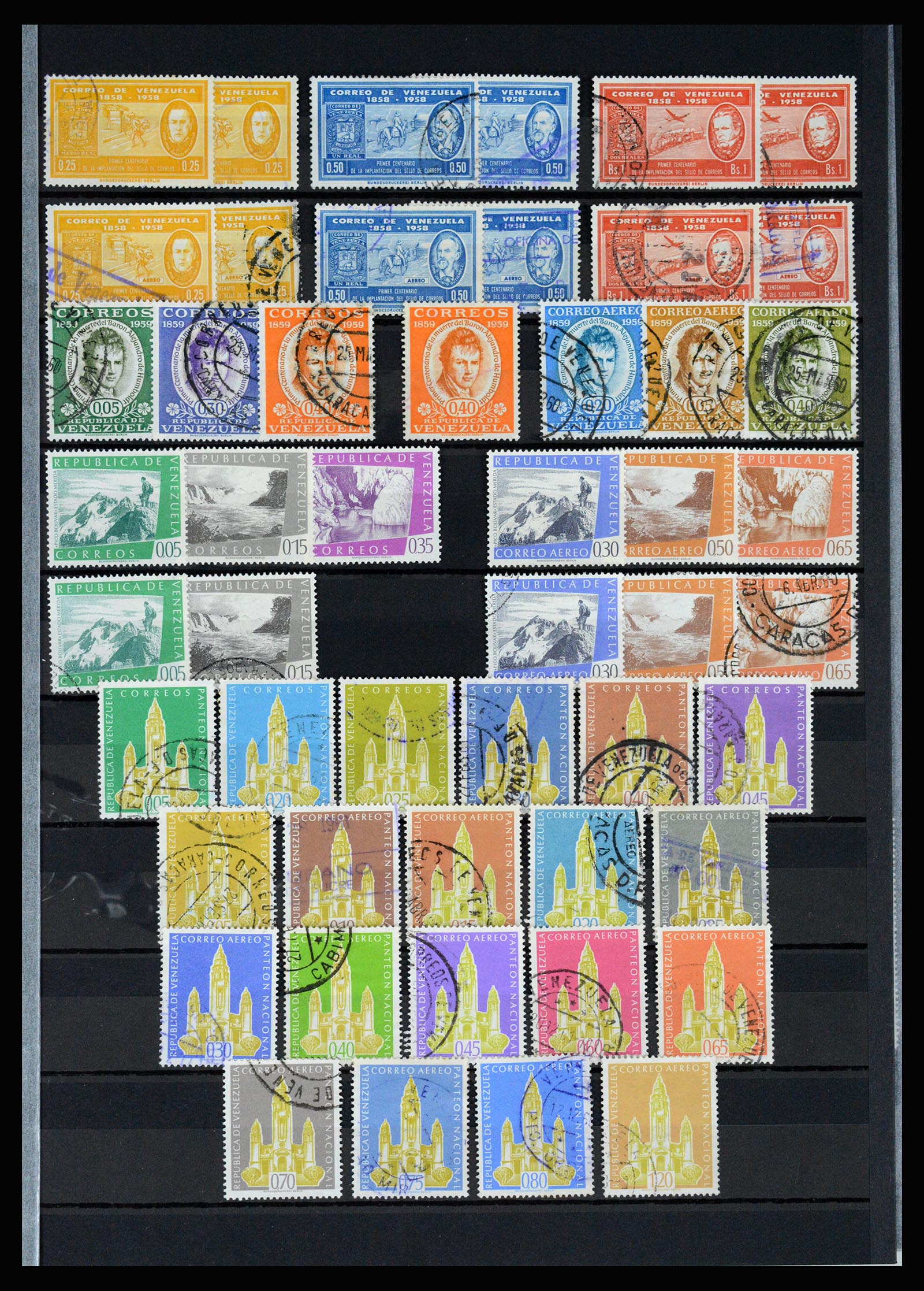 36987 028 - Postzegelverzameling 36987 Venezuela 1860-1995.