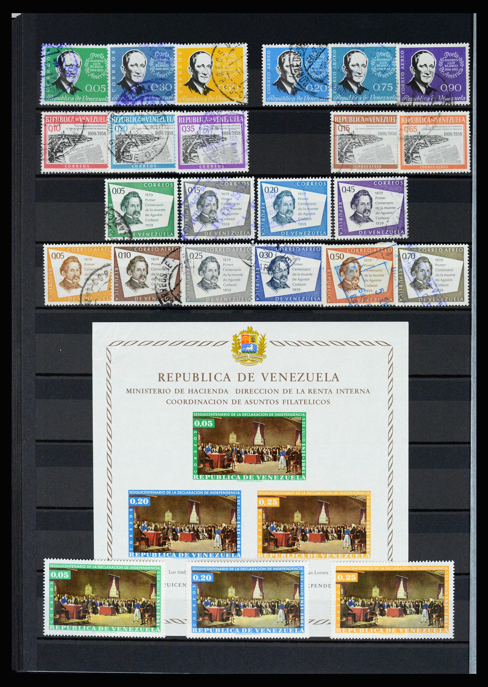 36987 029 - Stamp collection 36987 Venezuela 1860-1995.