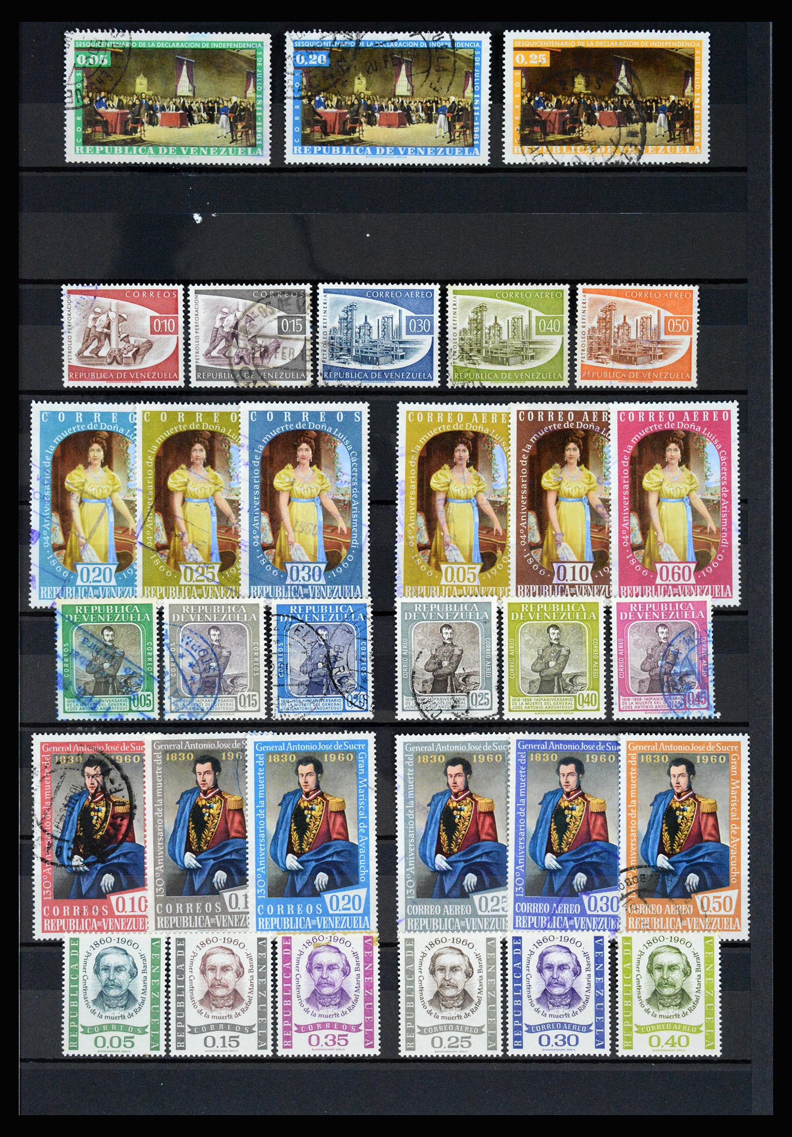 36987 030 - Stamp collection 36987 Venezuela 1860-1995.
