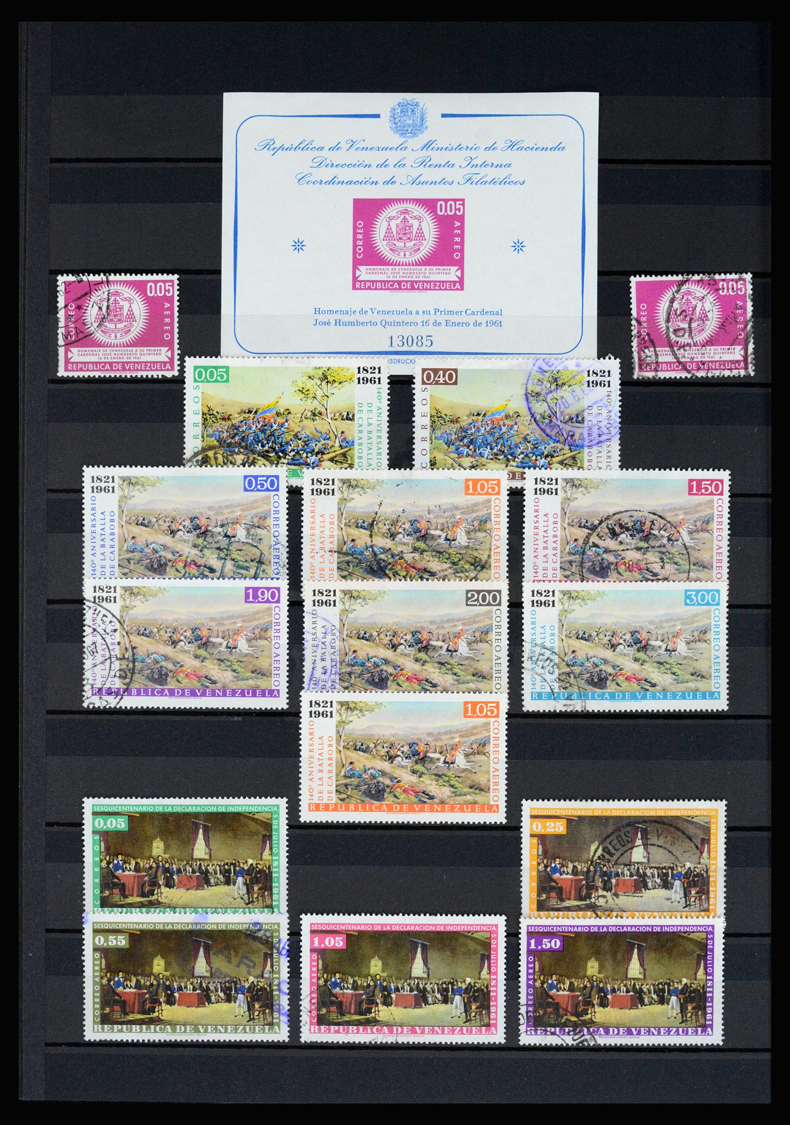 36987 033 - Postzegelverzameling 36987 Venezuela 1860-1995.