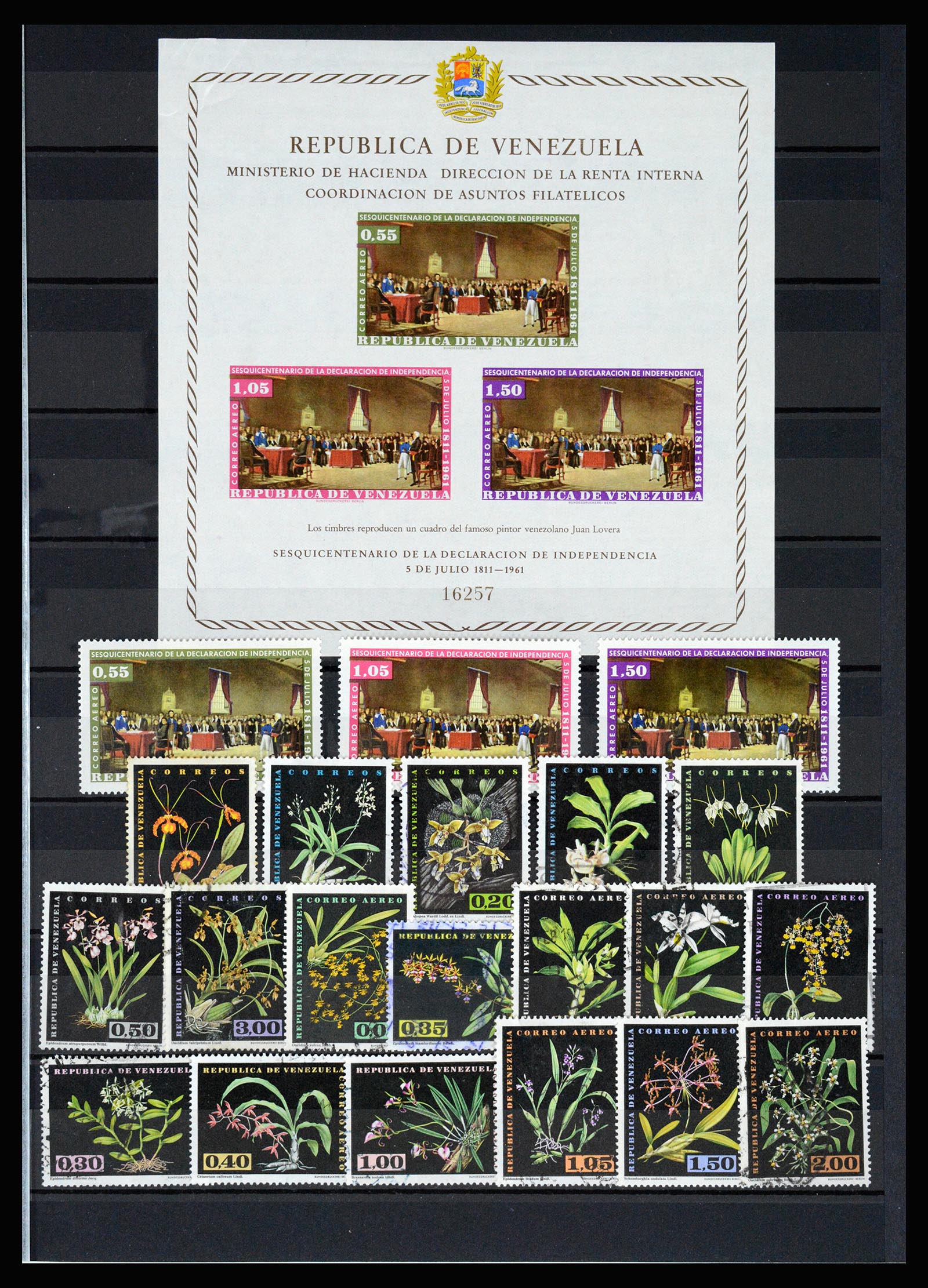 36987 034 - Postzegelverzameling 36987 Venezuela 1860-1995.