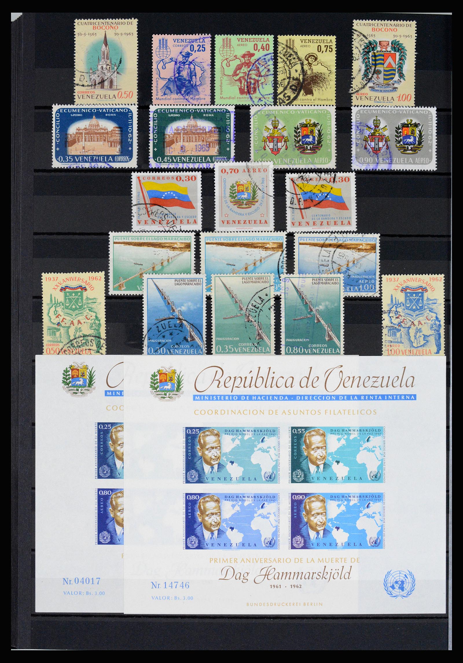 36987 039 - Postzegelverzameling 36987 Venezuela 1860-1995.