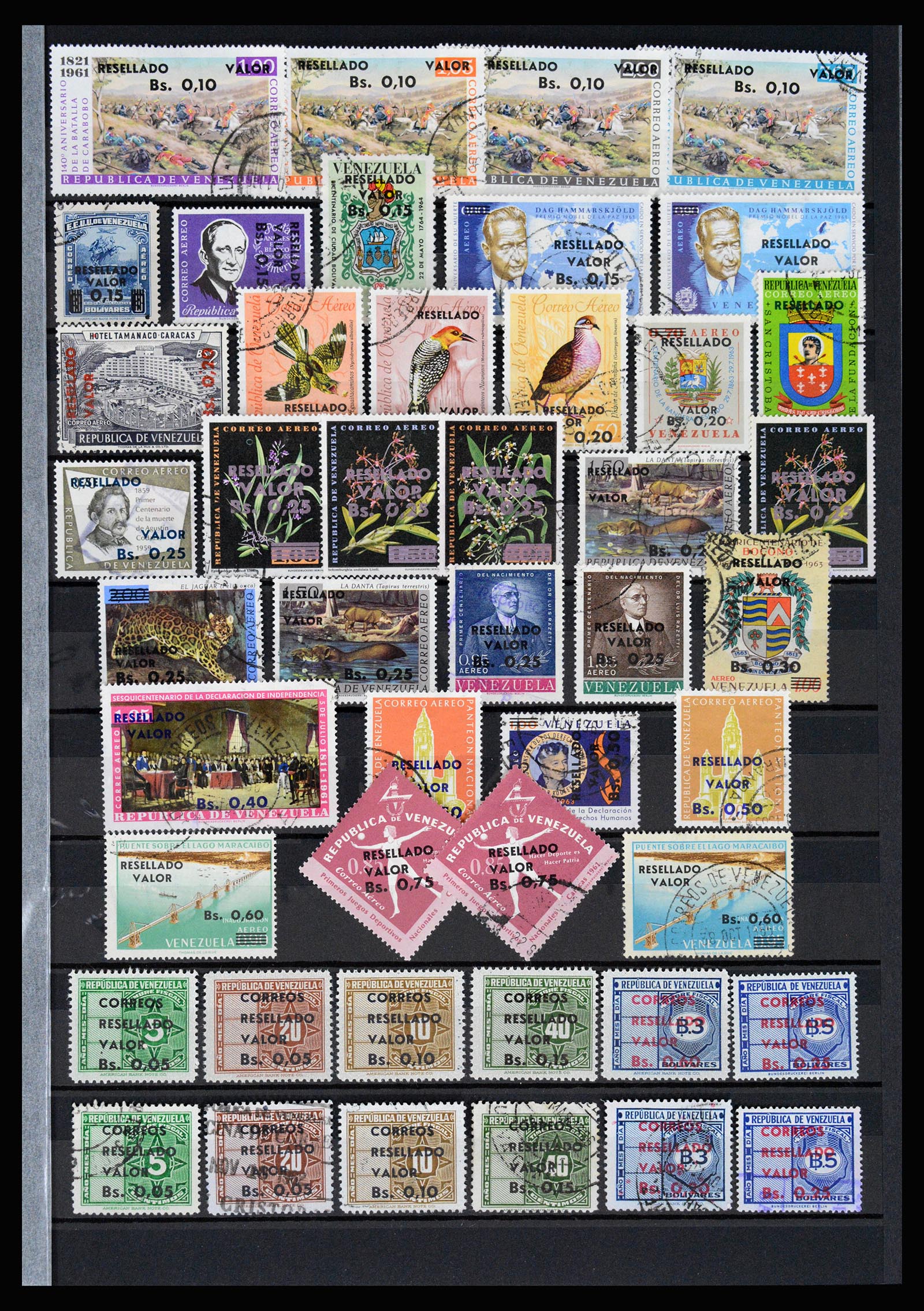 36987 042 - Postzegelverzameling 36987 Venezuela 1860-1995.