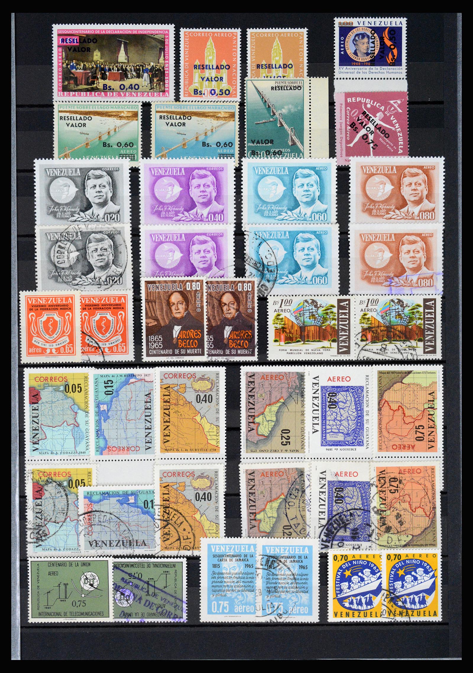 36987 044 - Postzegelverzameling 36987 Venezuela 1860-1995.
