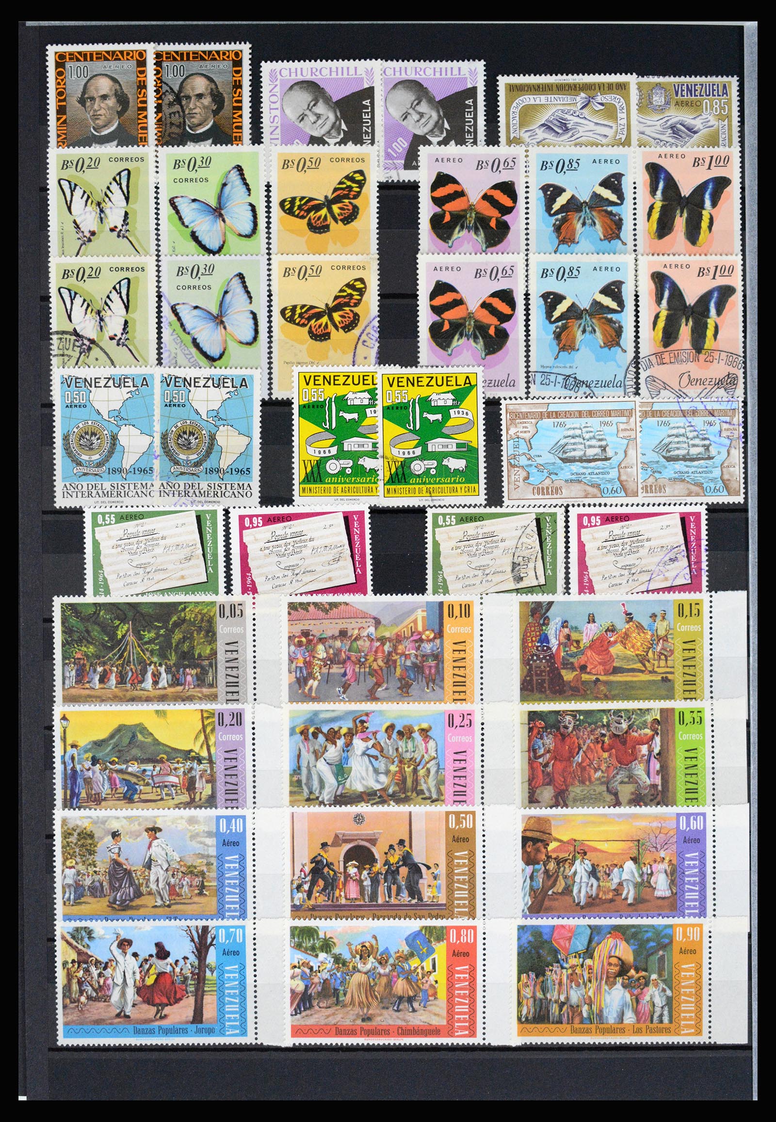 36987 045 - Postzegelverzameling 36987 Venezuela 1860-1995.