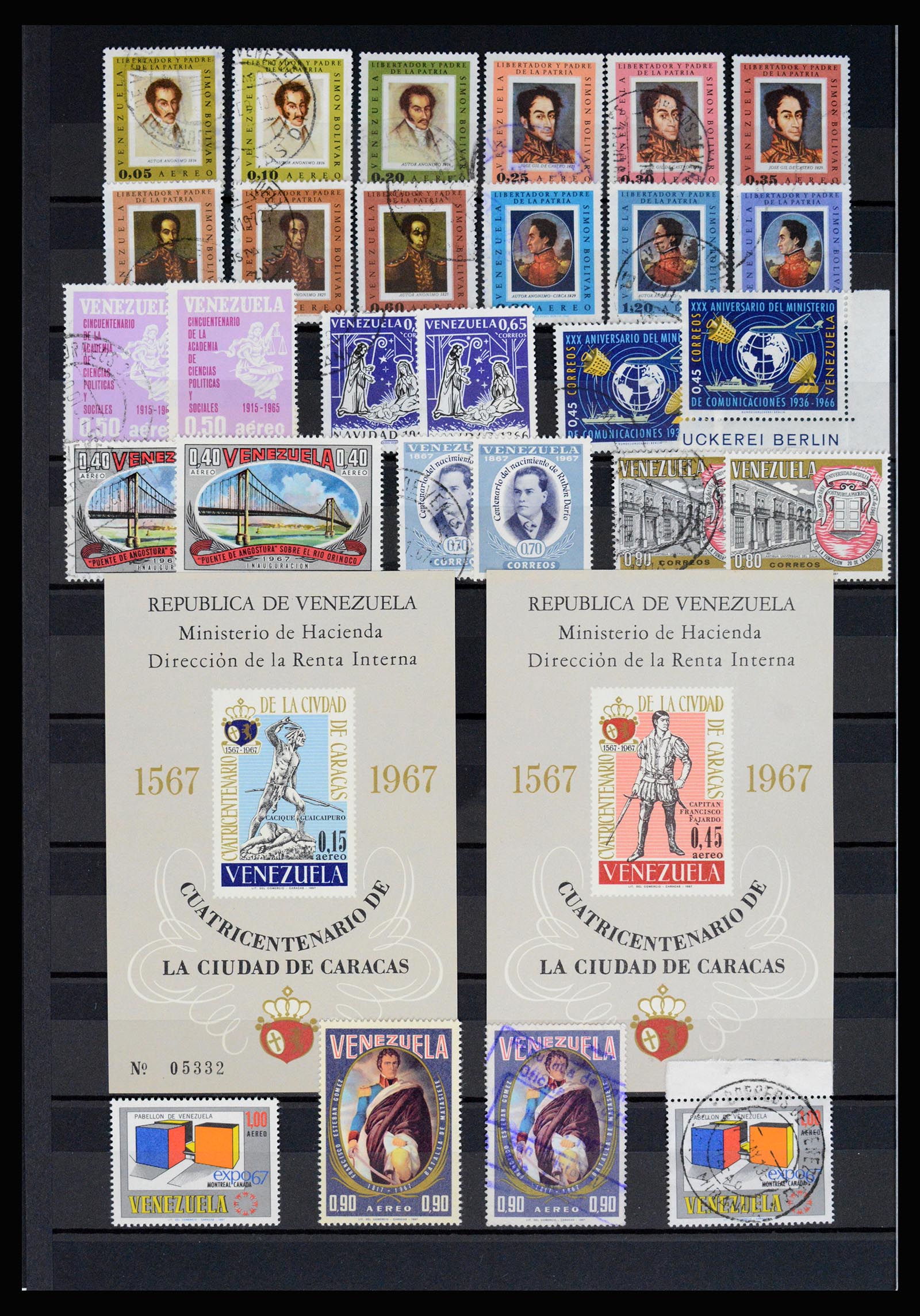36987 049 - Postzegelverzameling 36987 Venezuela 1860-1995.