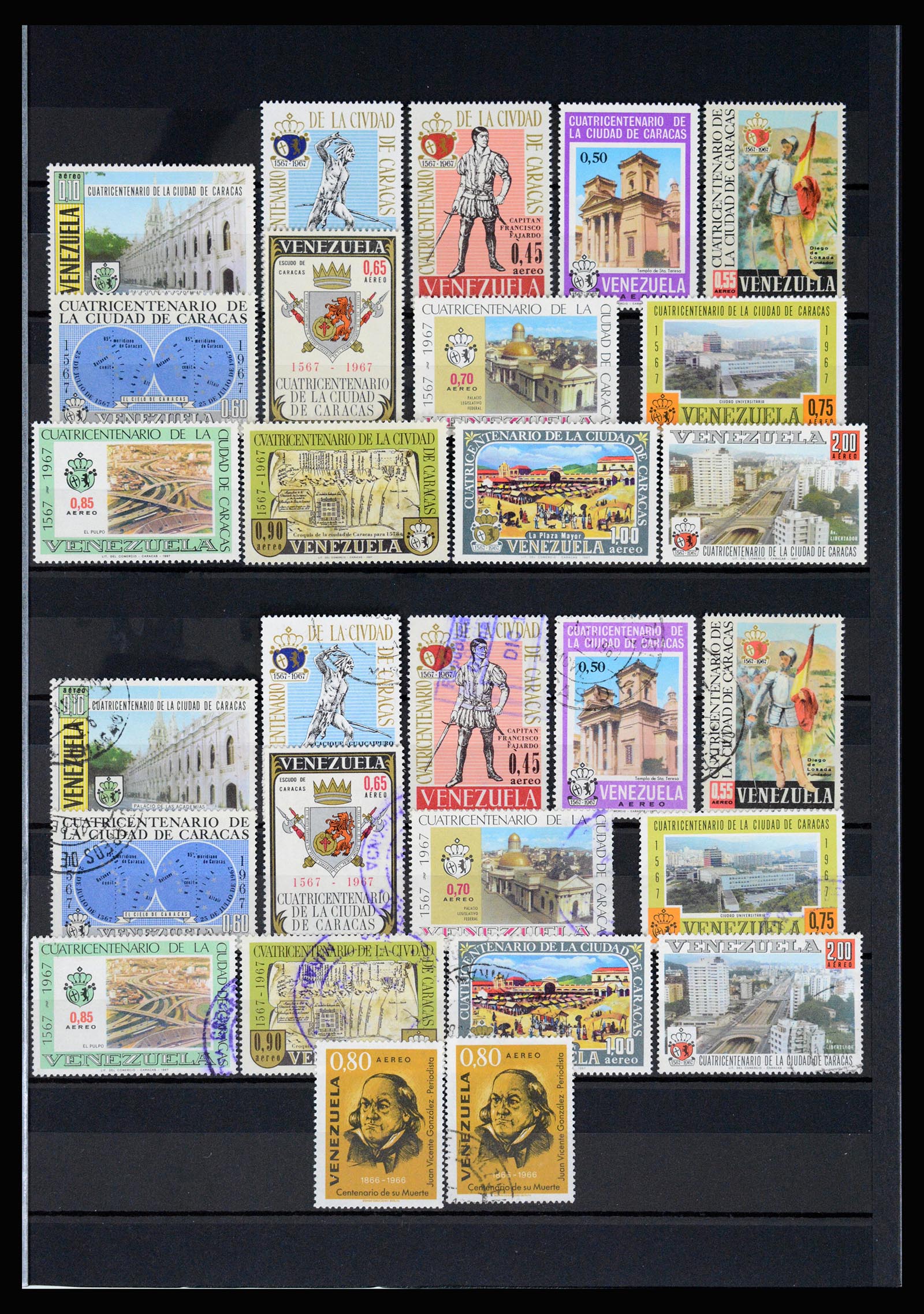 36987 050 - Stamp collection 36987 Venezuela 1860-1995.
