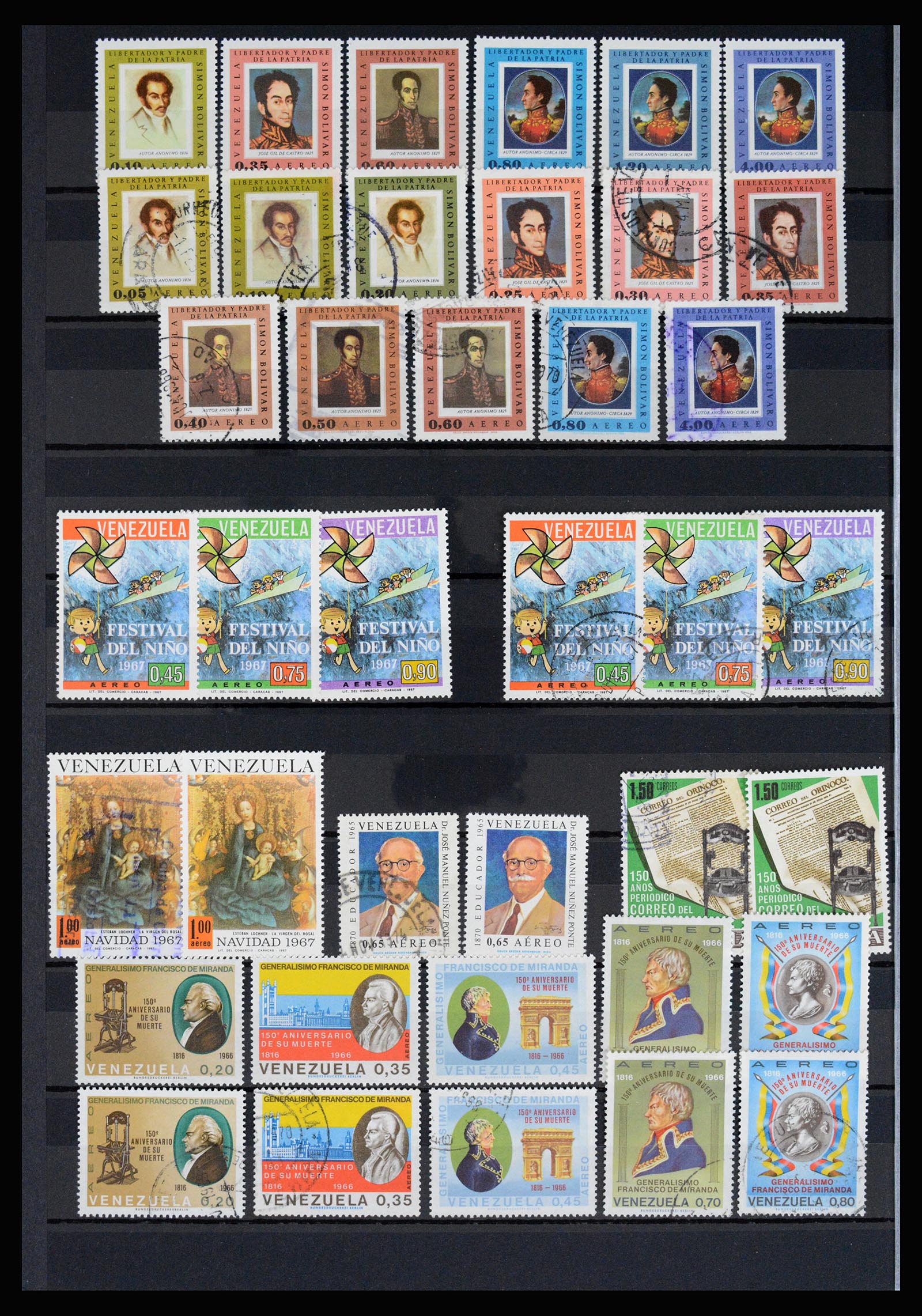 36987 051 - Stamp collection 36987 Venezuela 1860-1995.