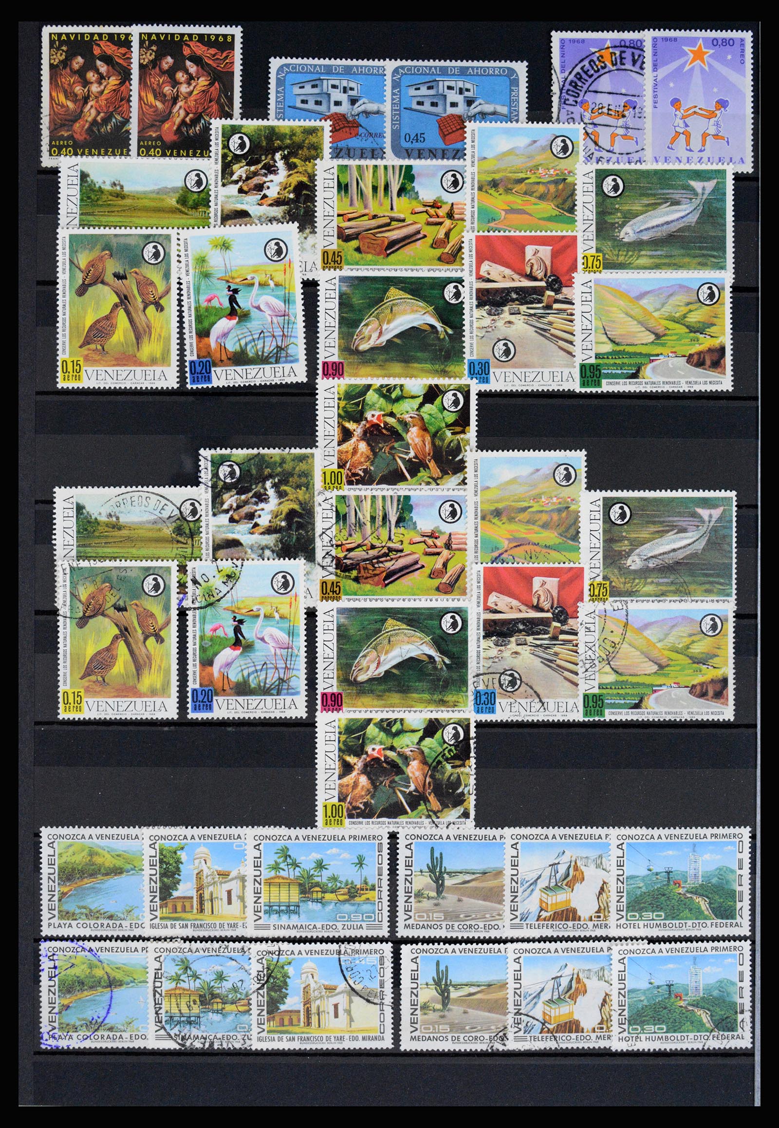 36987 053 - Stamp collection 36987 Venezuela 1860-1995.
