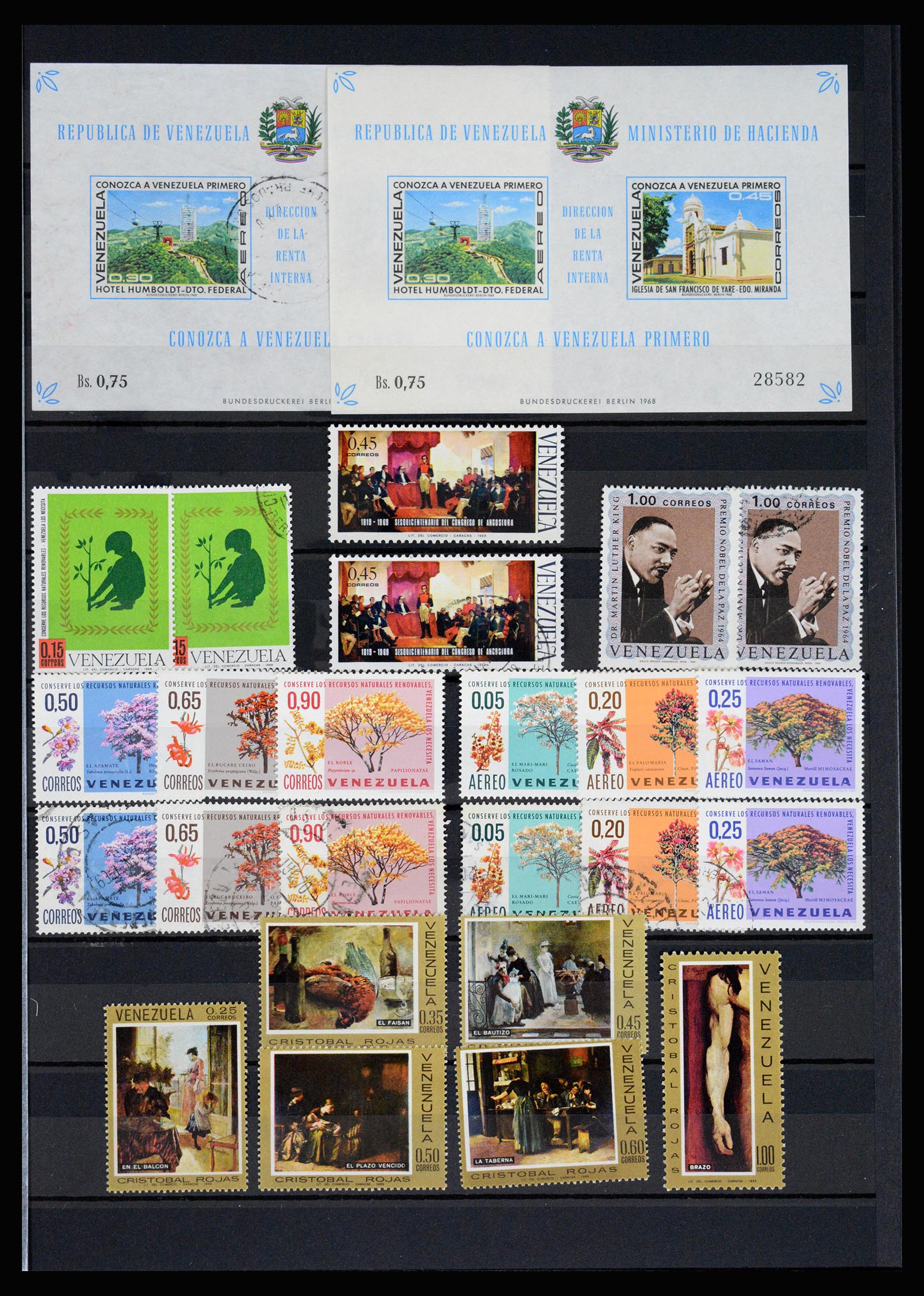 36987 054 - Stamp collection 36987 Venezuela 1860-1995.