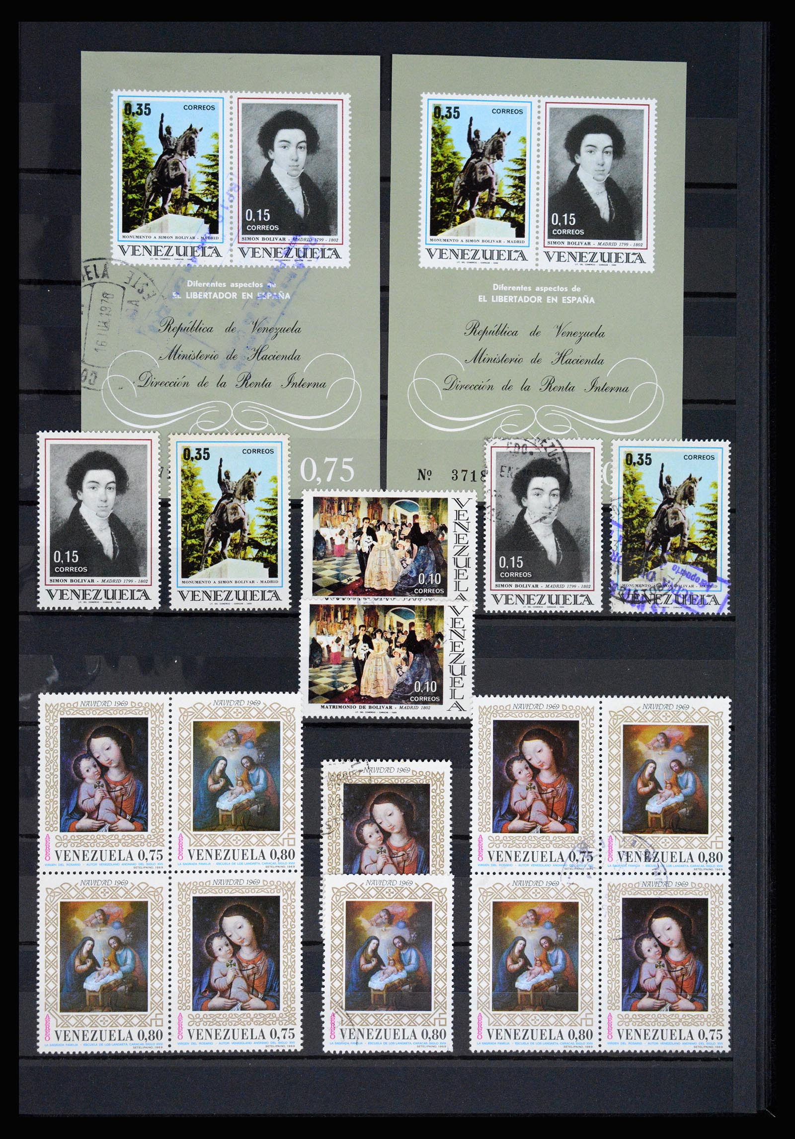 36987 056 - Stamp collection 36987 Venezuela 1860-1995.