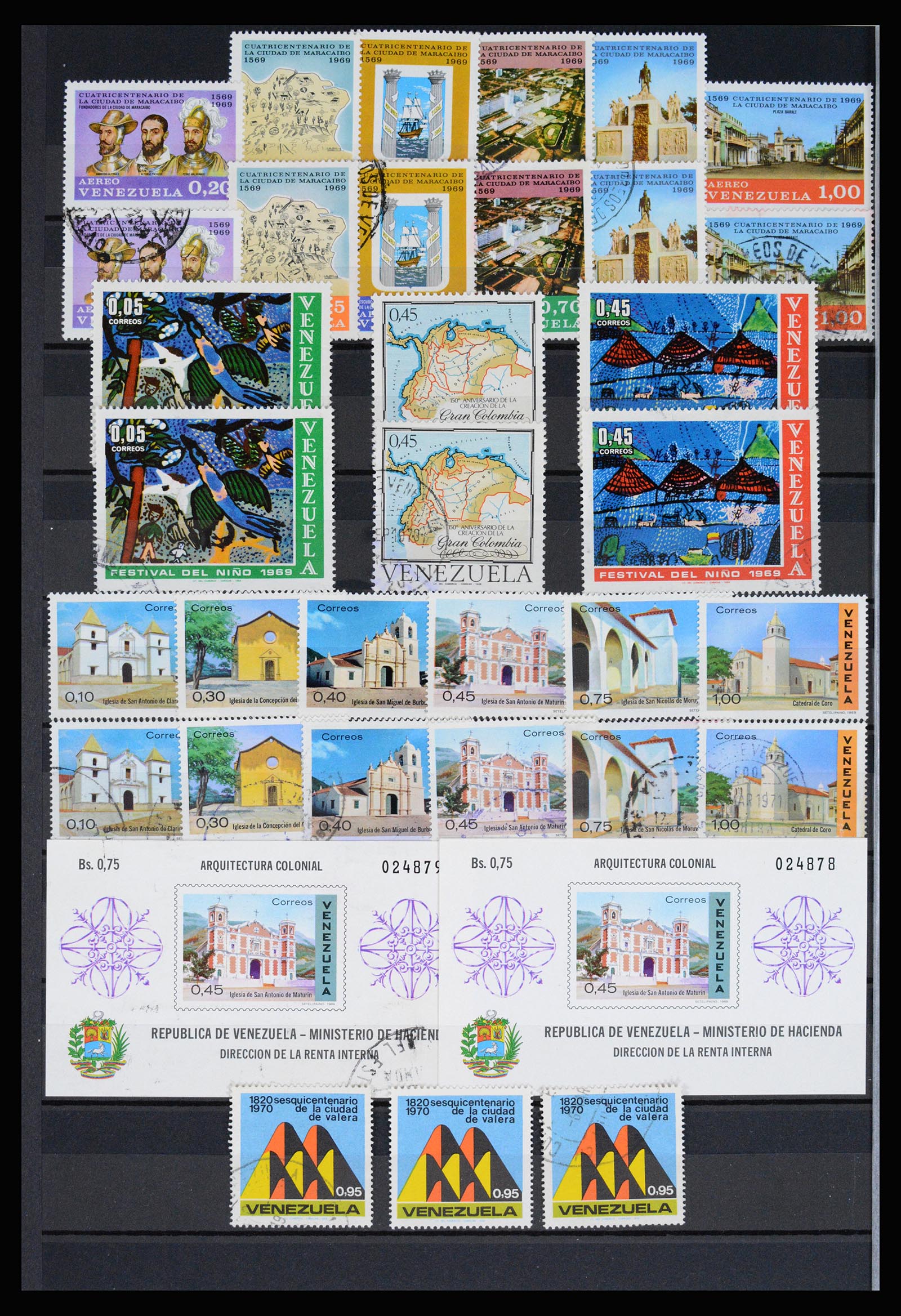 36987 057 - Stamp collection 36987 Venezuela 1860-1995.
