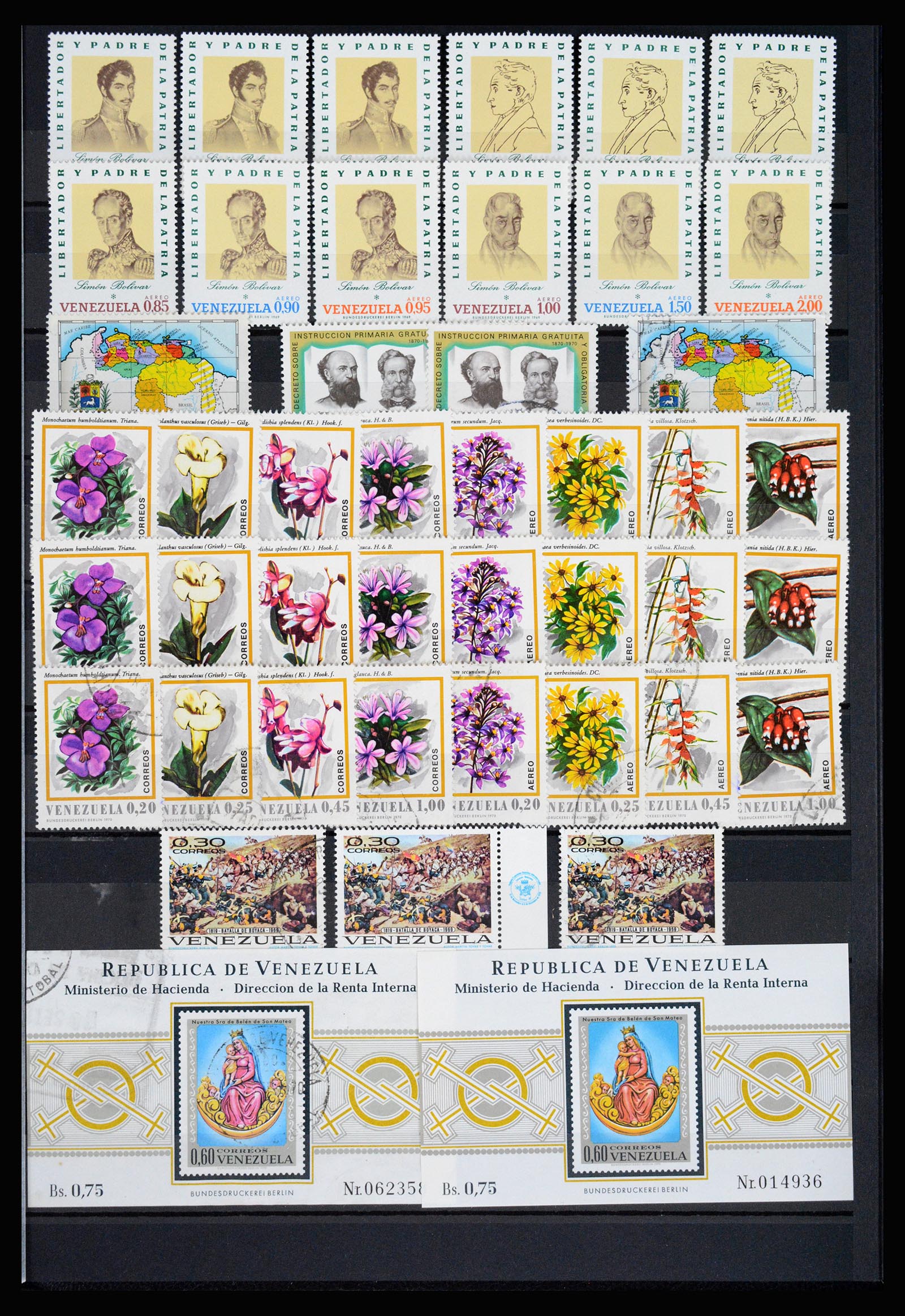 36987 058 - Postzegelverzameling 36987 Venezuela 1860-1995.