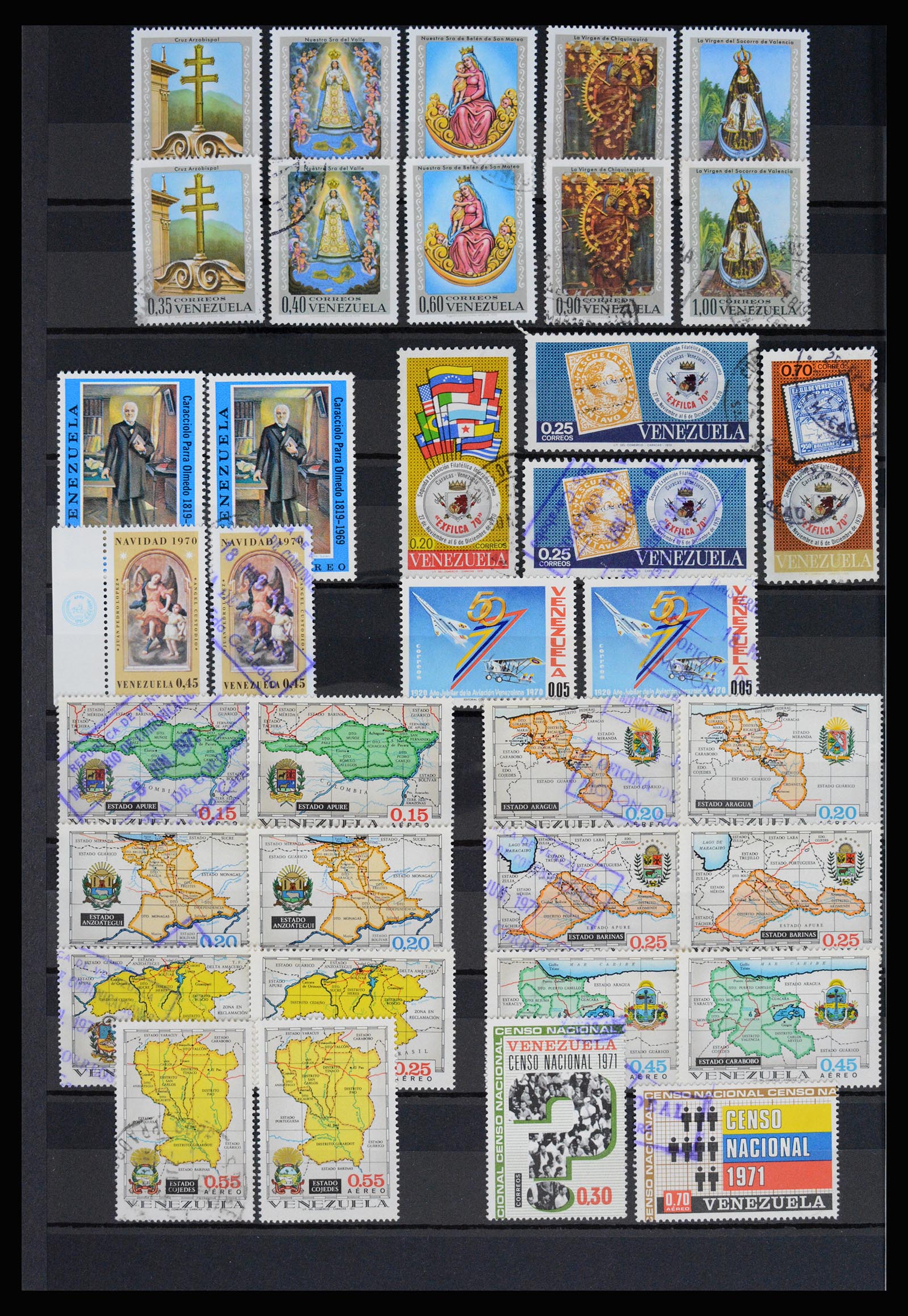 36987 059 - Postzegelverzameling 36987 Venezuela 1860-1995.