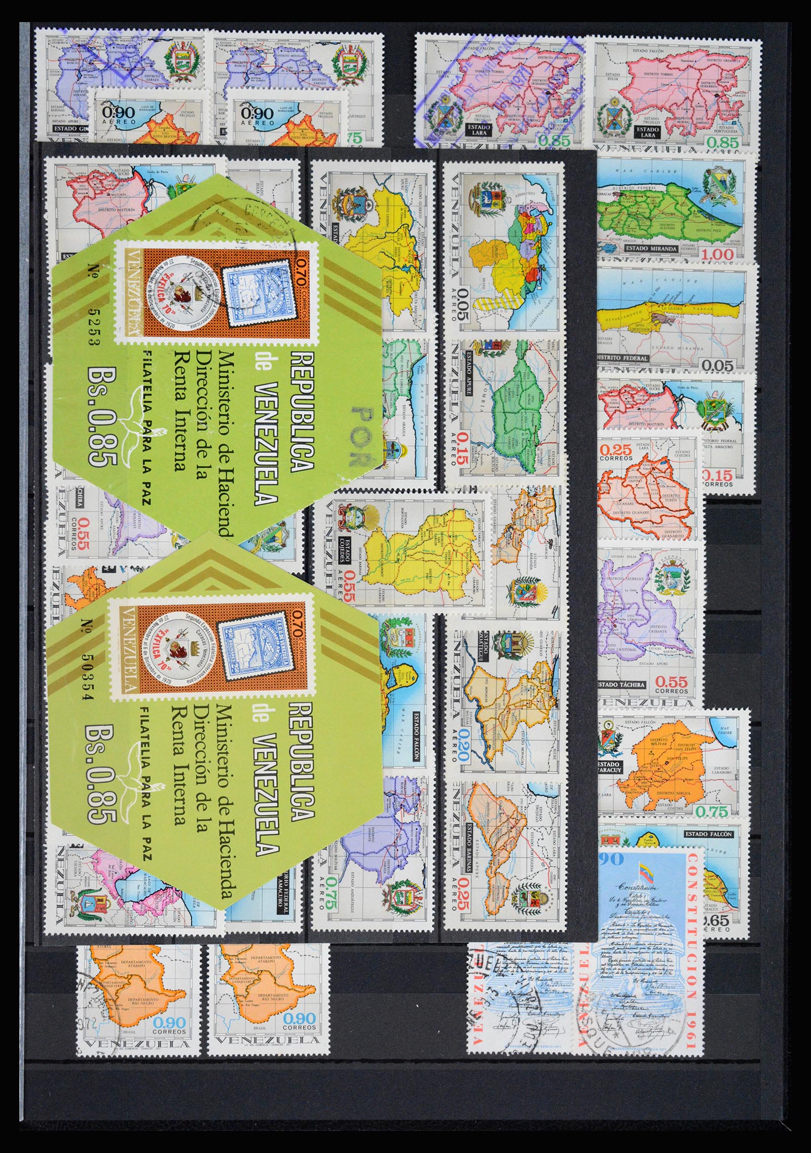 36987 060 - Stamp collection 36987 Venezuela 1860-1995.