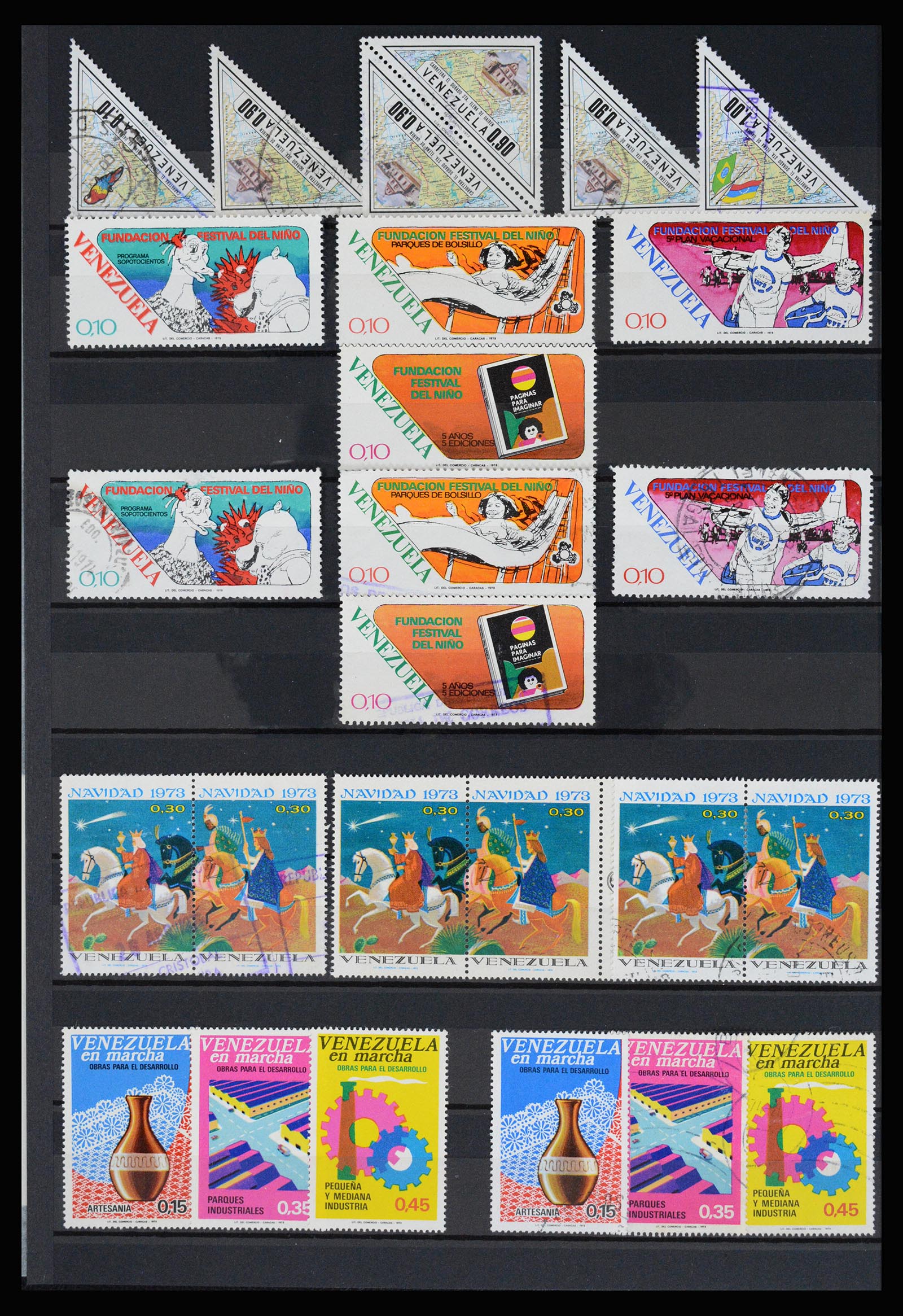 36987 067 - Postzegelverzameling 36987 Venezuela 1860-1995.
