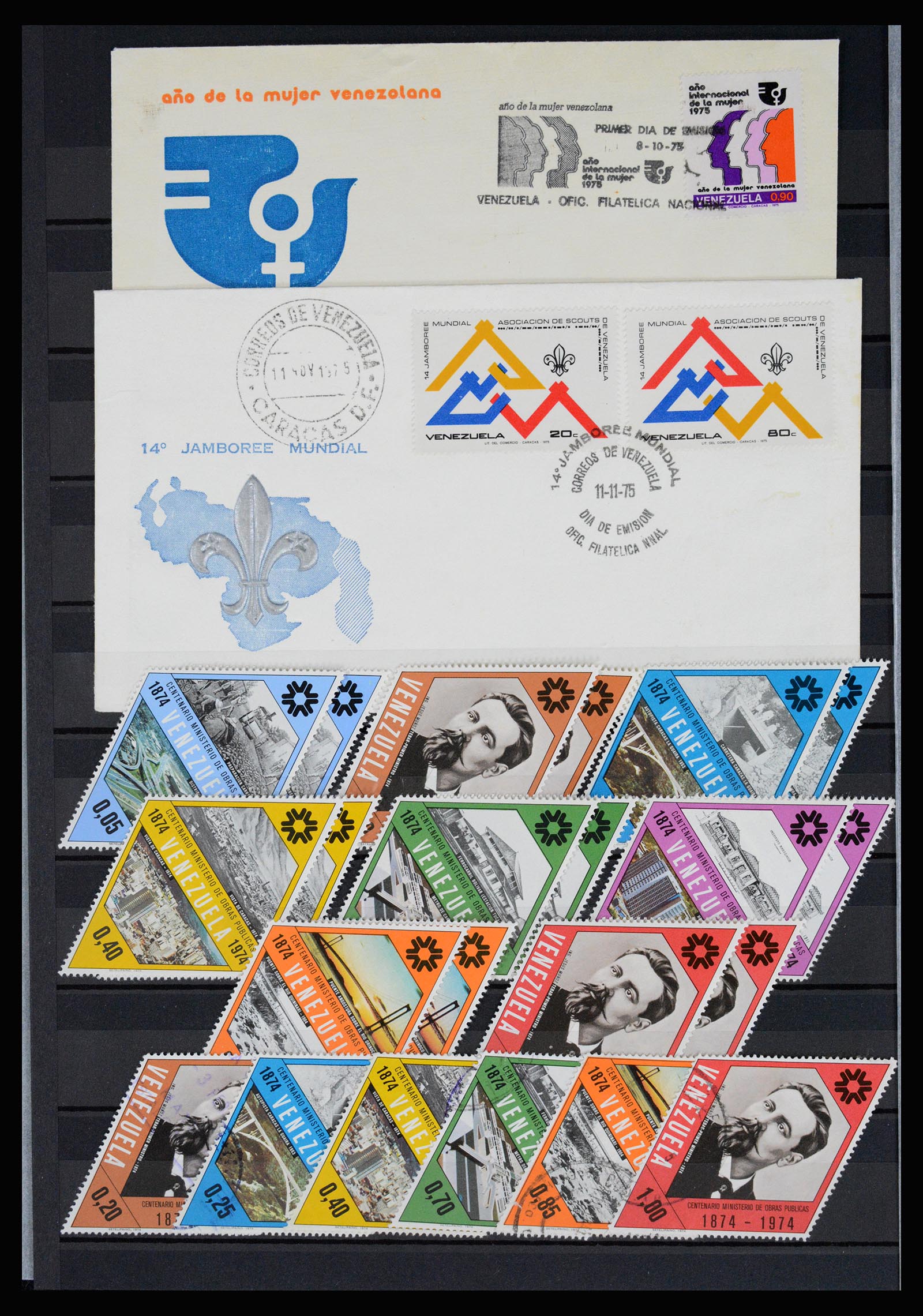 36987 071 - Stamp collection 36987 Venezuela 1860-1995.