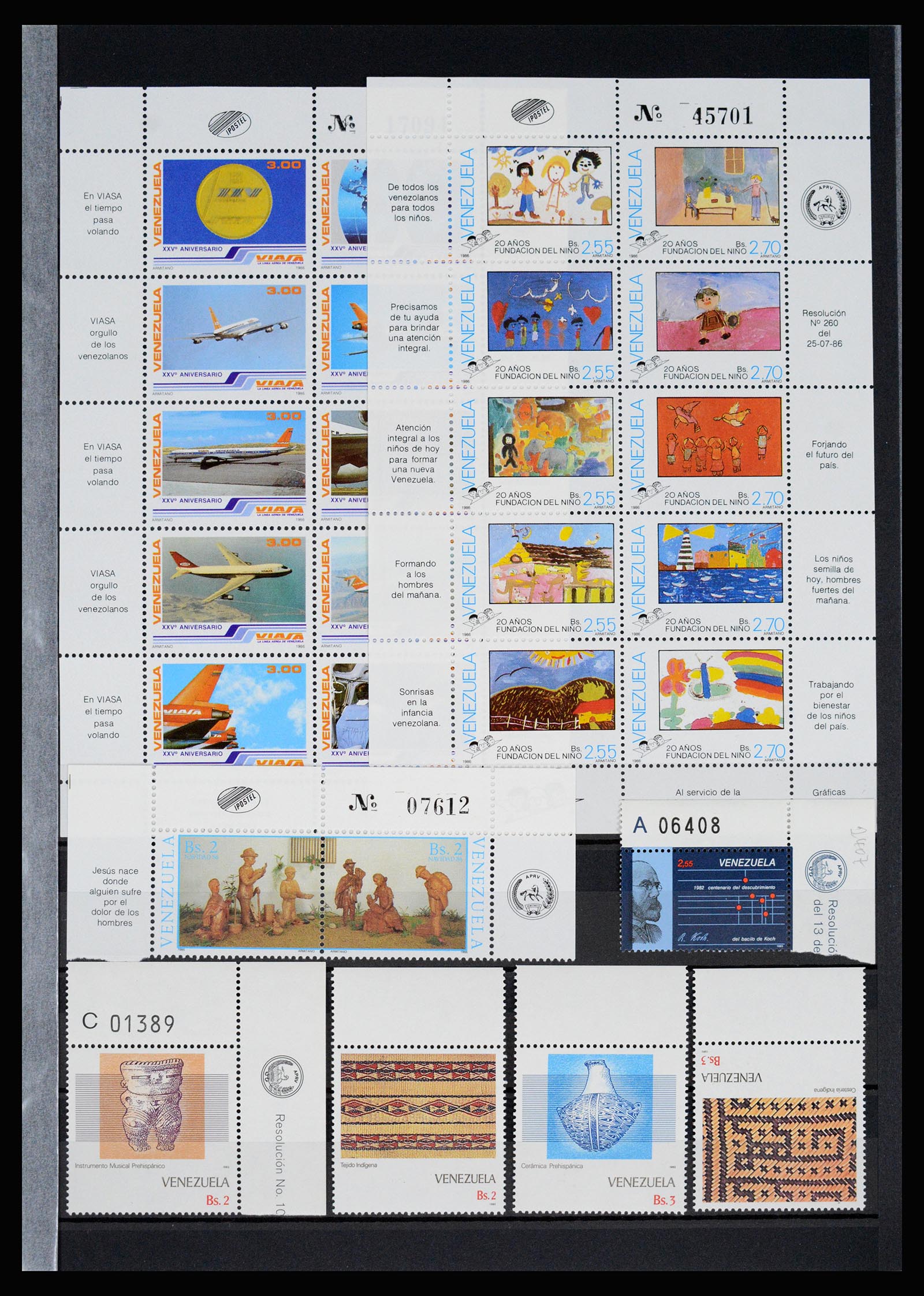 36987 090 - Stamp collection 36987 Venezuela 1860-1995.