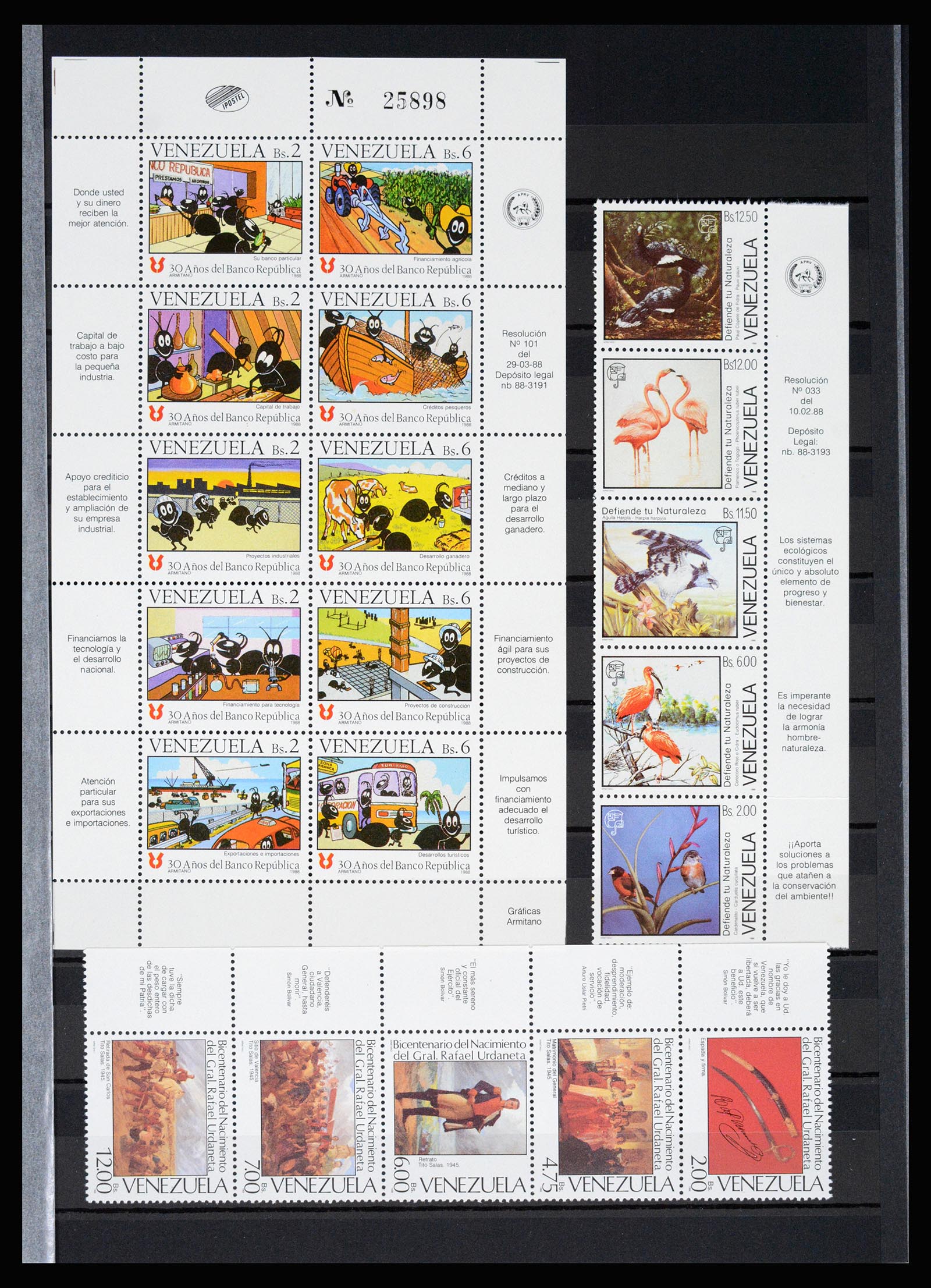 36987 096 - Stamp collection 36987 Venezuela 1860-1995.