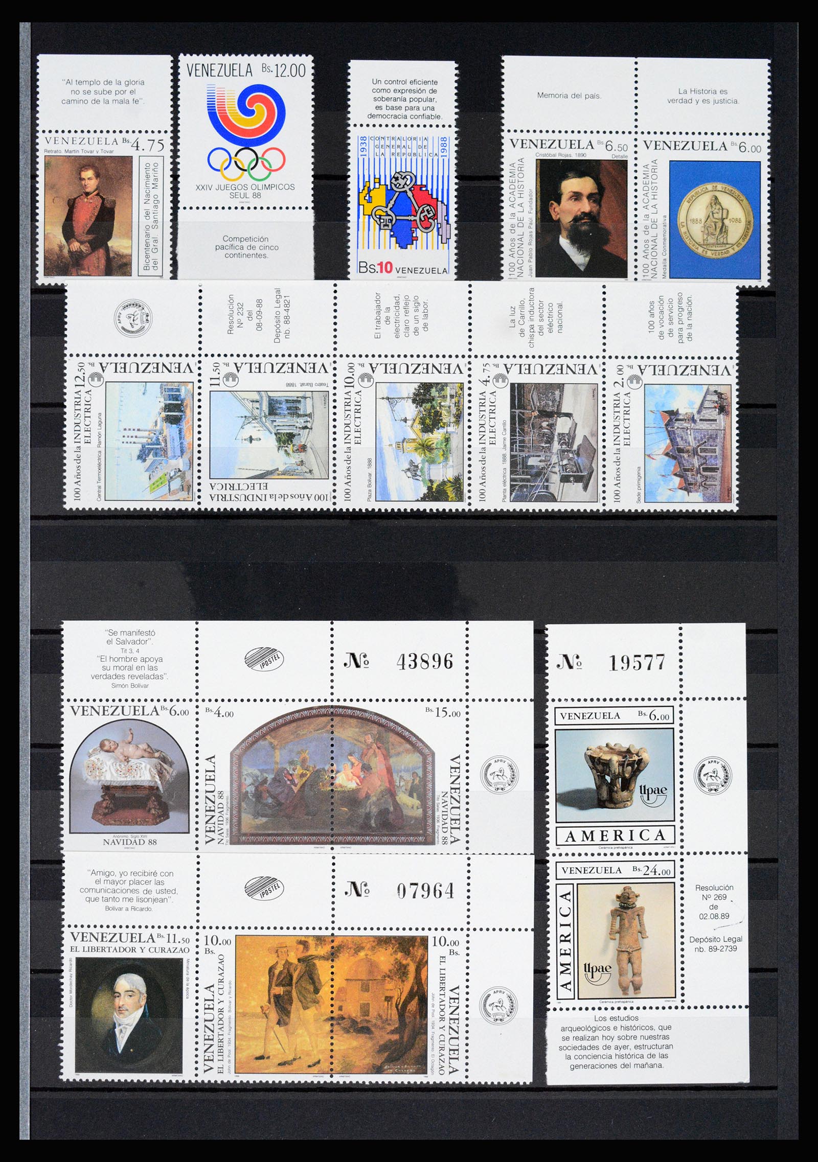 36987 098 - Stamp collection 36987 Venezuela 1860-1995.