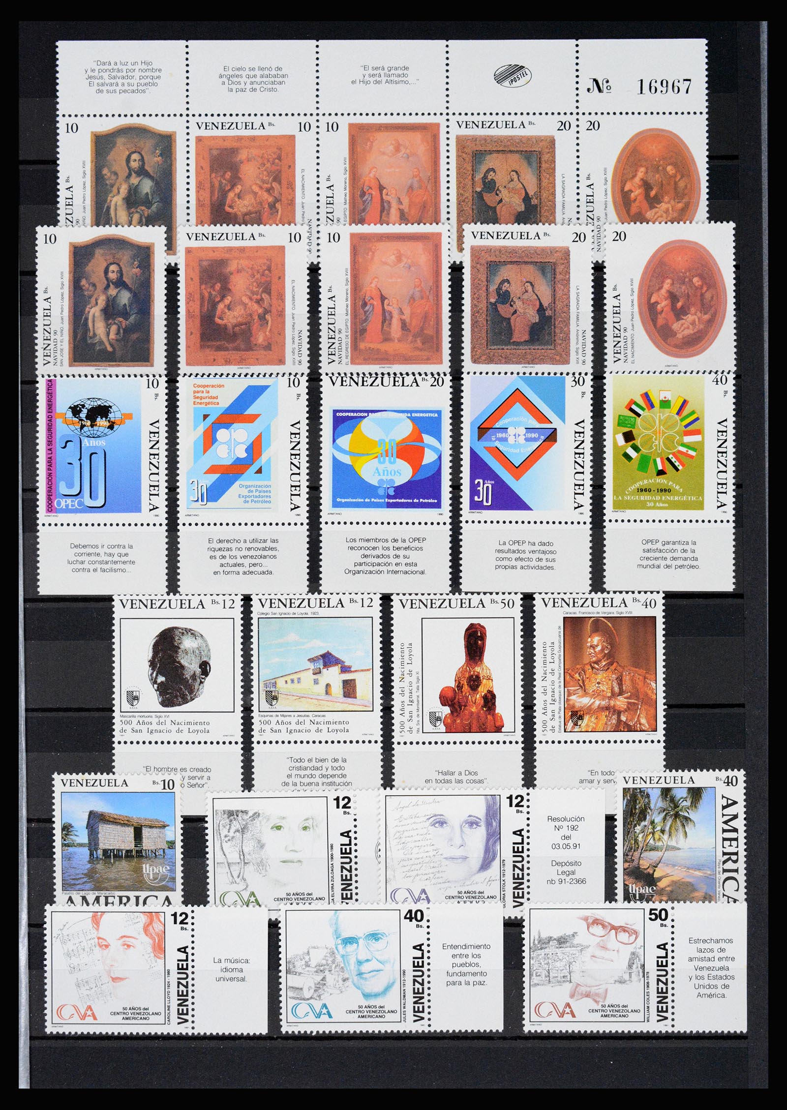36987 102 - Postzegelverzameling 36987 Venezuela 1860-1995.