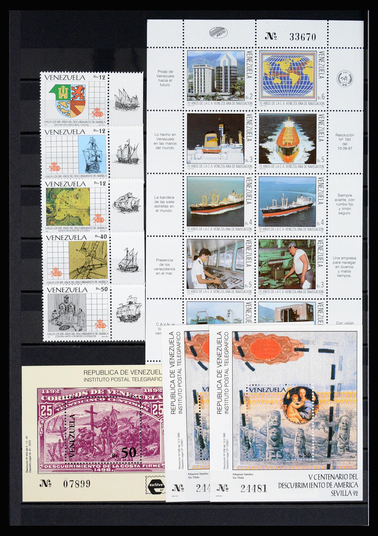 36987 105 - Stamp collection 36987 Venezuela 1860-1995.