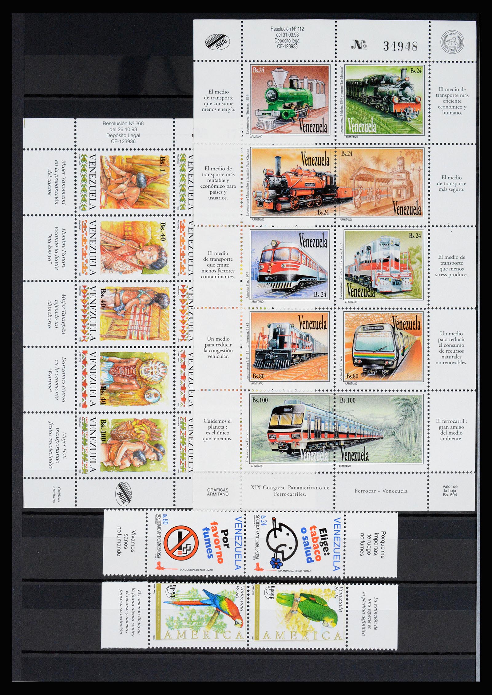 36987 109 - Postzegelverzameling 36987 Venezuela 1860-1995.