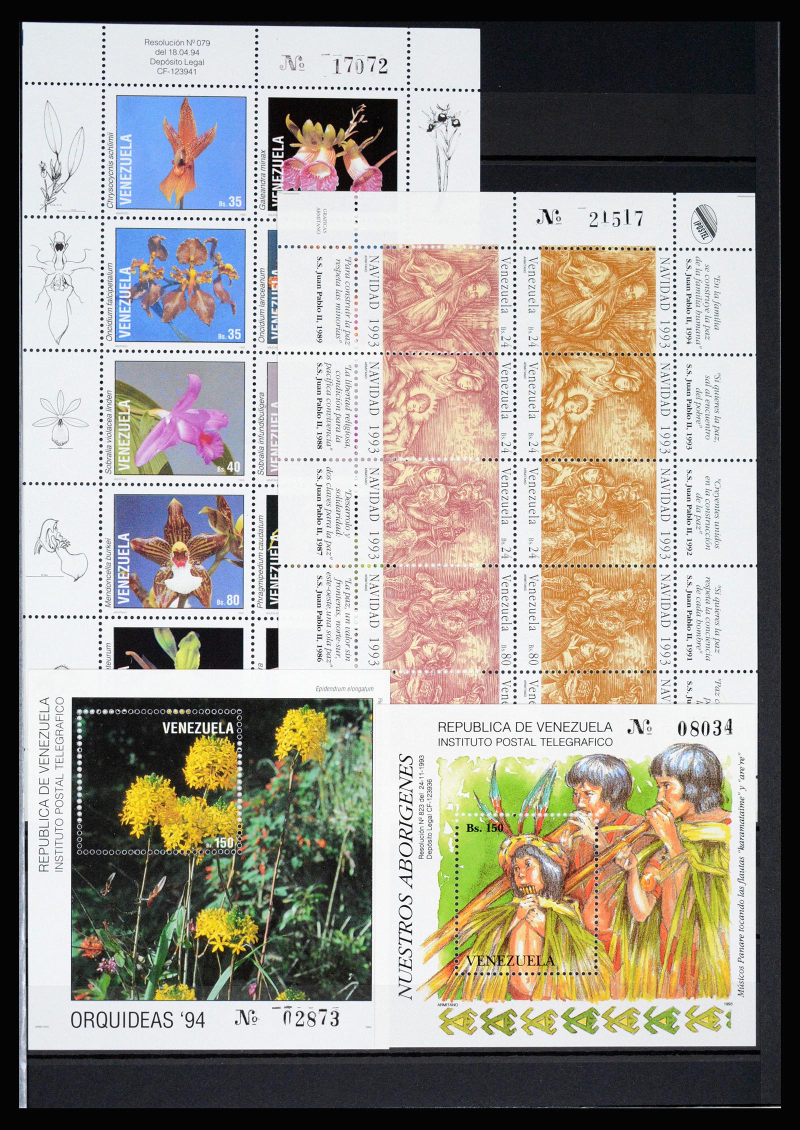 36987 110 - Stamp collection 36987 Venezuela 1860-1995.