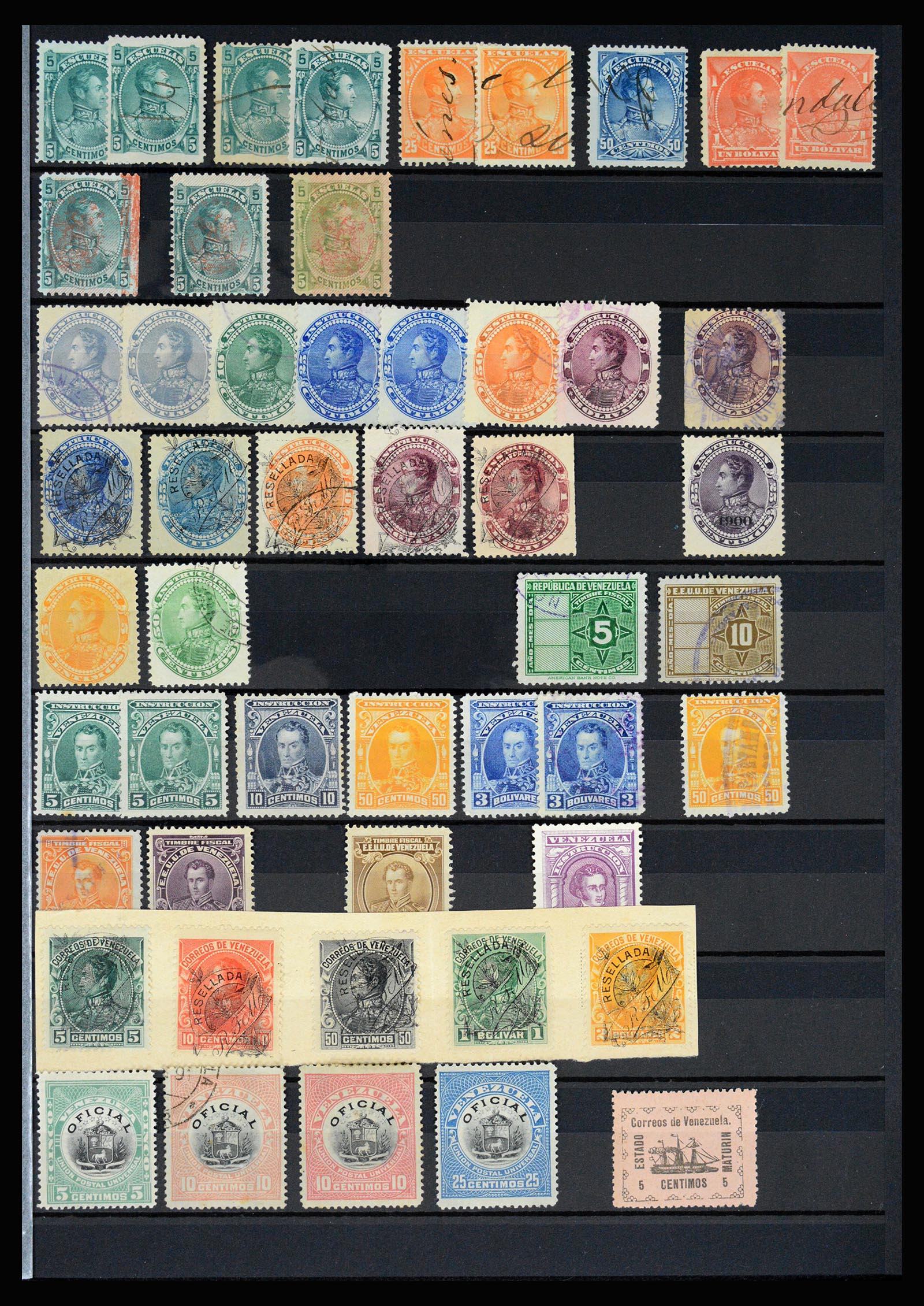 36987 114 - Postzegelverzameling 36987 Venezuela 1860-1995.