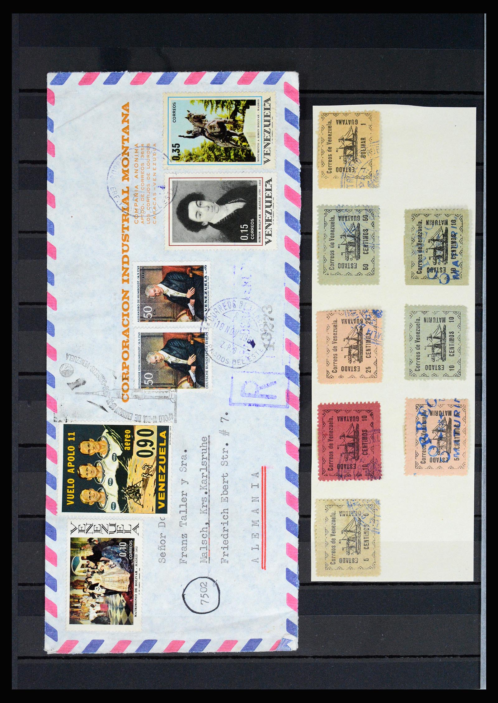 36987 115 - Postzegelverzameling 36987 Venezuela 1860-1995.