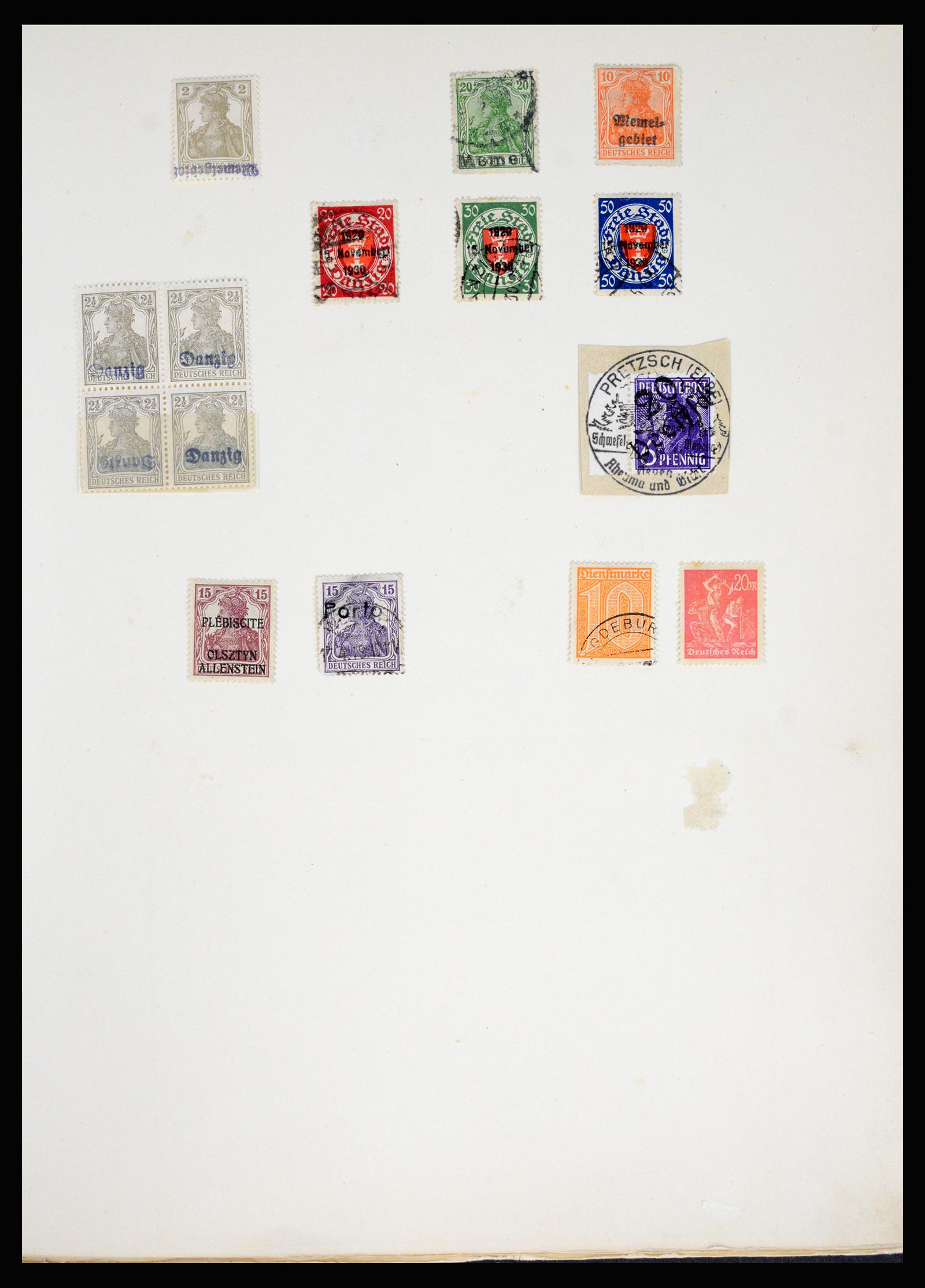 36994 004 - Postzegelverzameling 36994 Wereld vervalsingen 1843-1940.