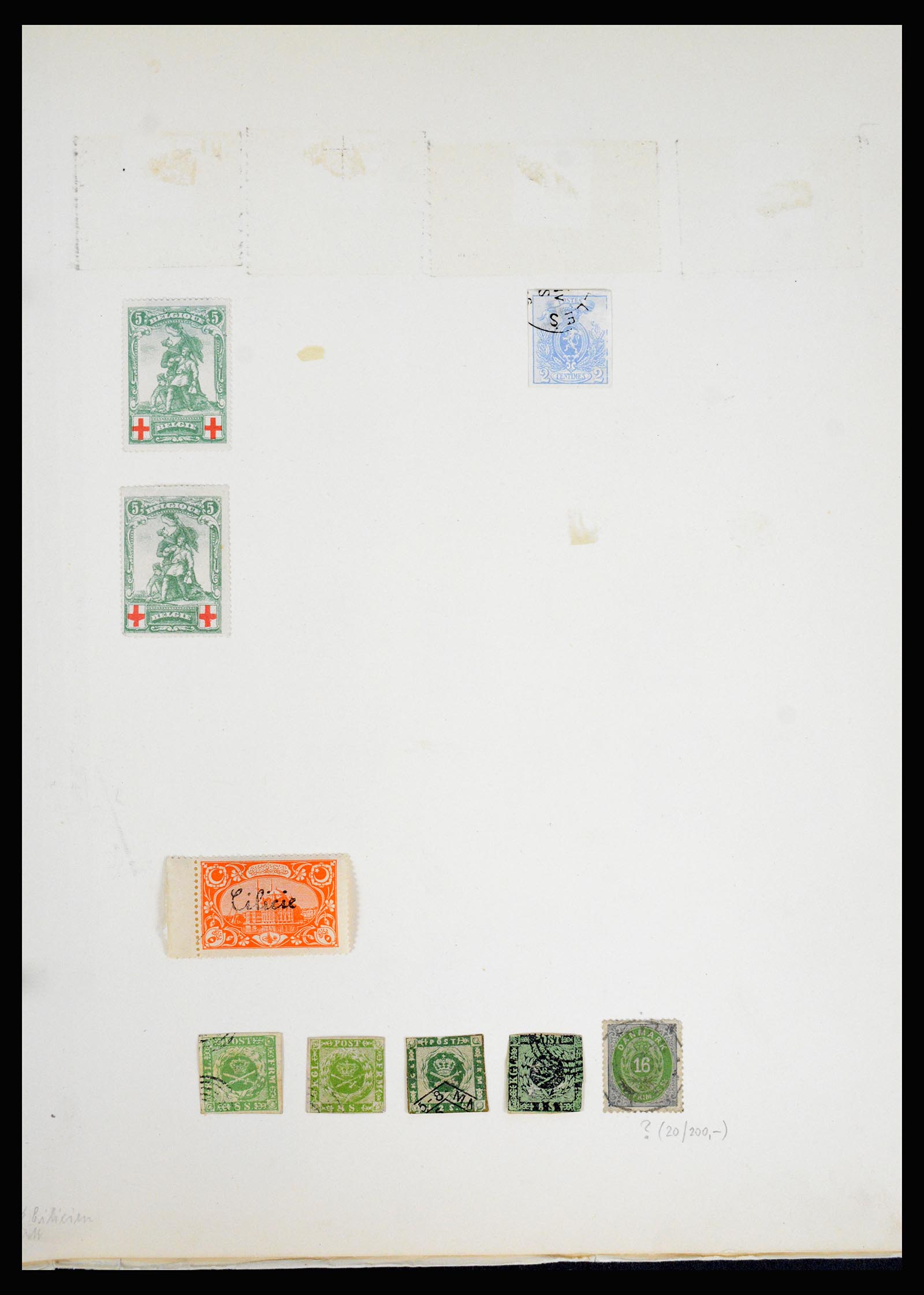 36994 011 - Postzegelverzameling 36994 Wereld vervalsingen 1843-1940.