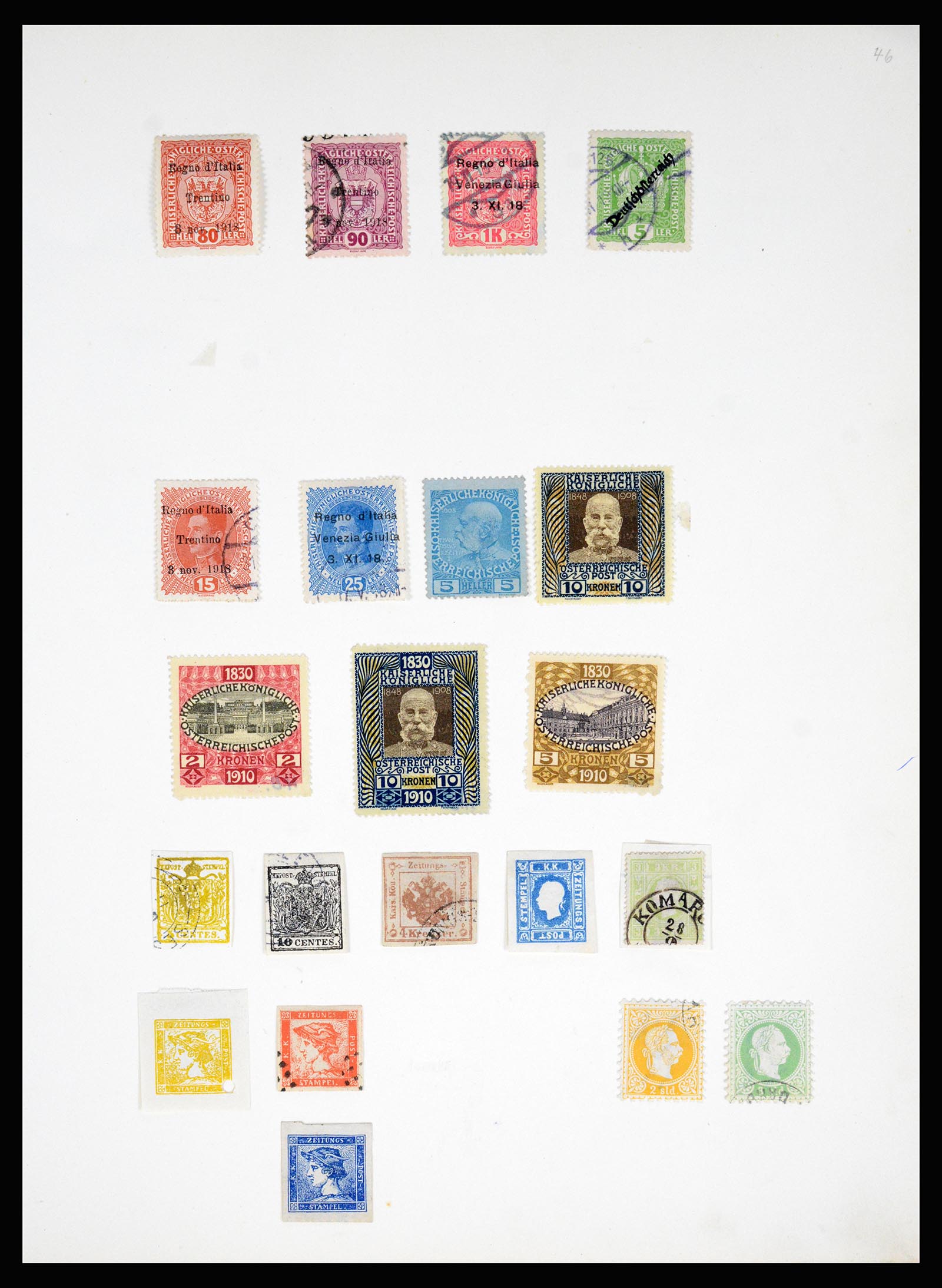 36994 026 - Postzegelverzameling 36994 Wereld vervalsingen 1843-1940.