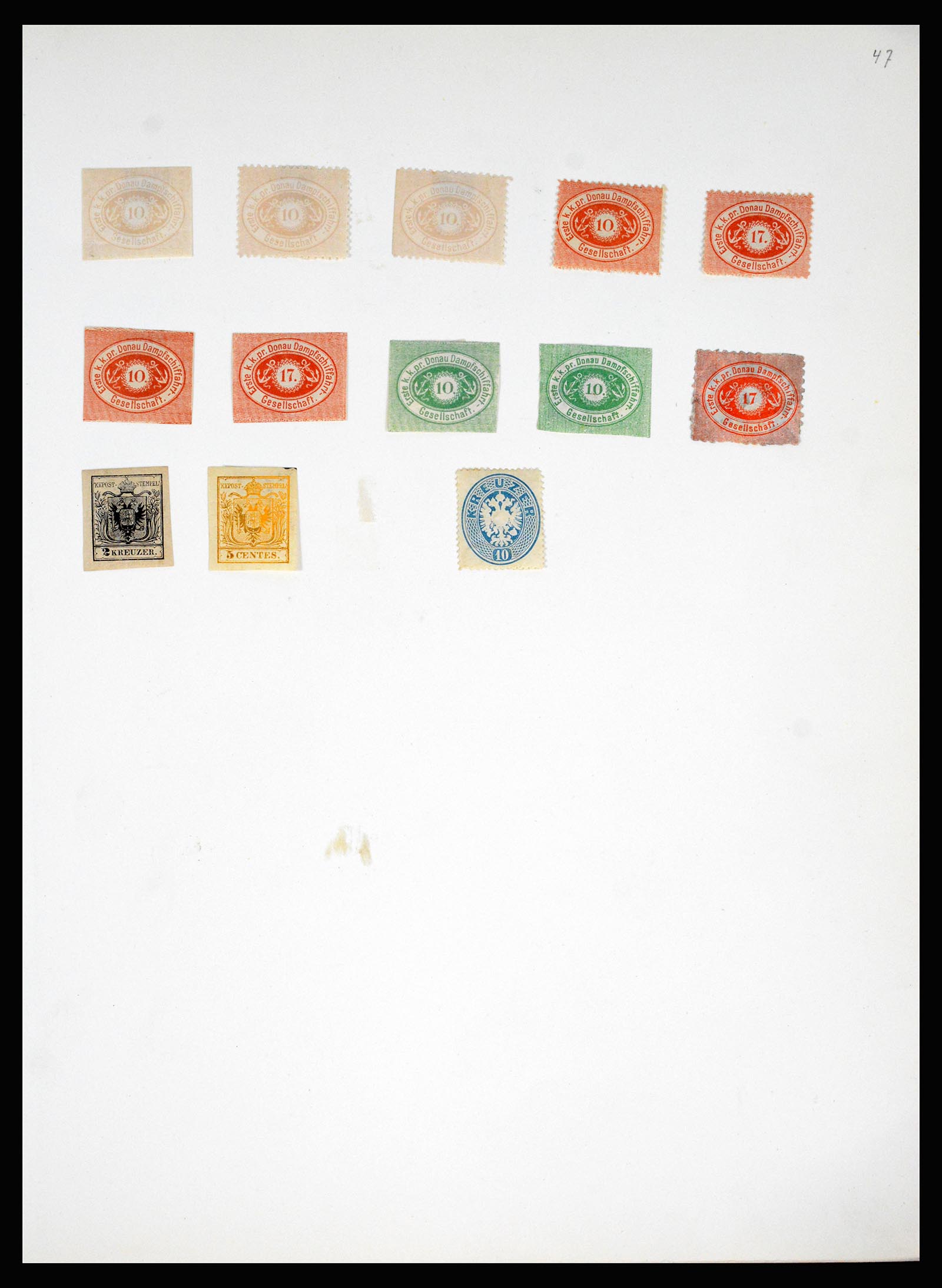 36994 027 - Postzegelverzameling 36994 Wereld vervalsingen 1843-1940.