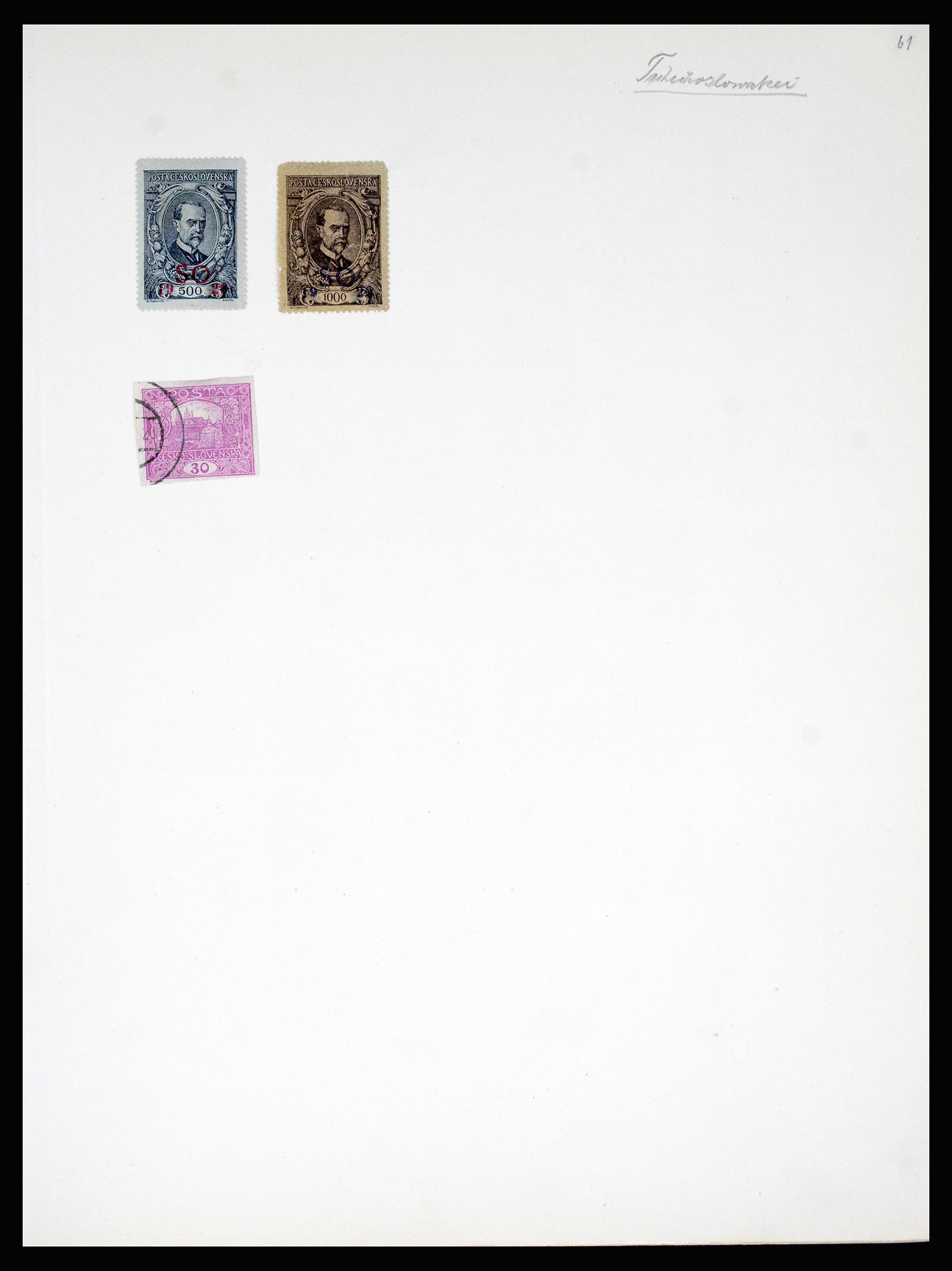 36994 035 - Postzegelverzameling 36994 Wereld vervalsingen 1843-1940.